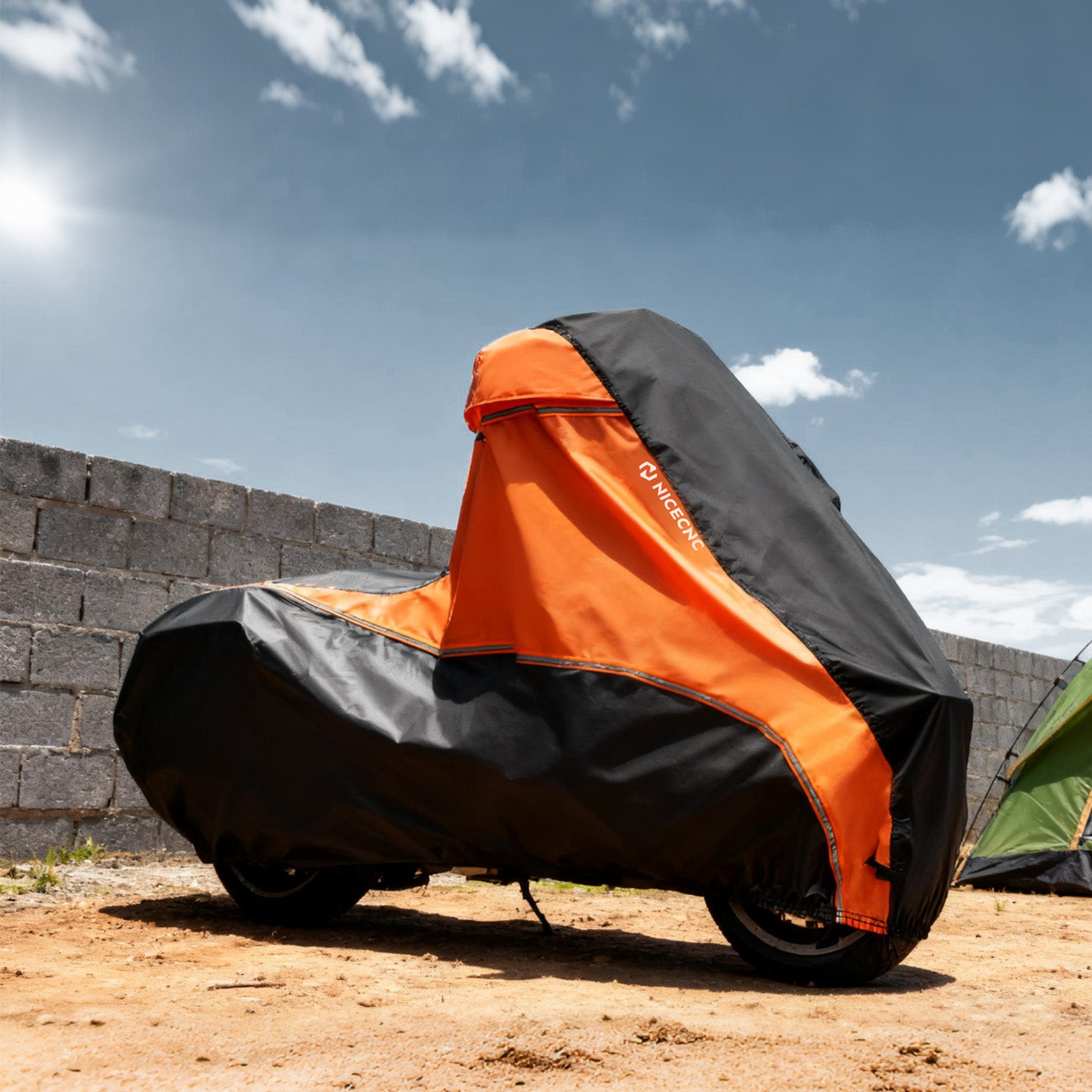 Motorrad-Abdeckplane für Innen- und Außenbereich für Harley Road King Electra Street Glide