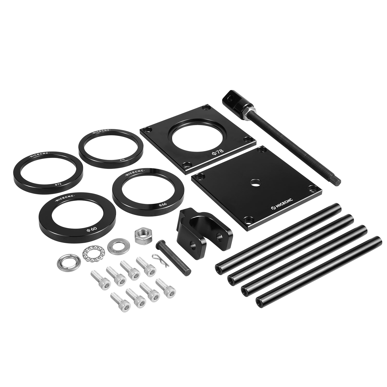 Universal Motorrad Bike ATV UTV Hinten Schock Frühling Kompressor Adapter Tool Kit