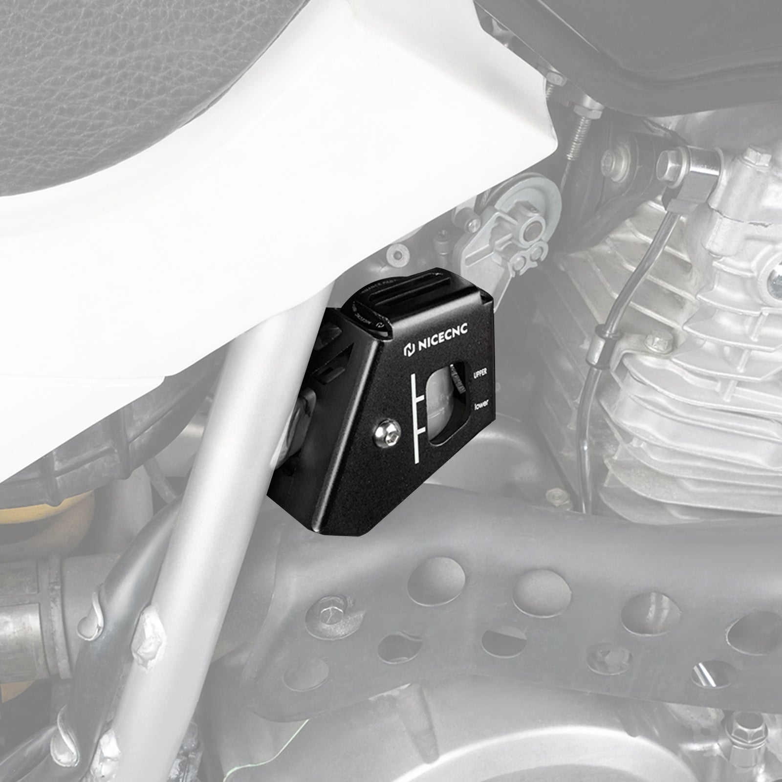 Hinten Brems Reservoir Schutz Abdeckung Schutz Für Honda XR650L 1993-2024