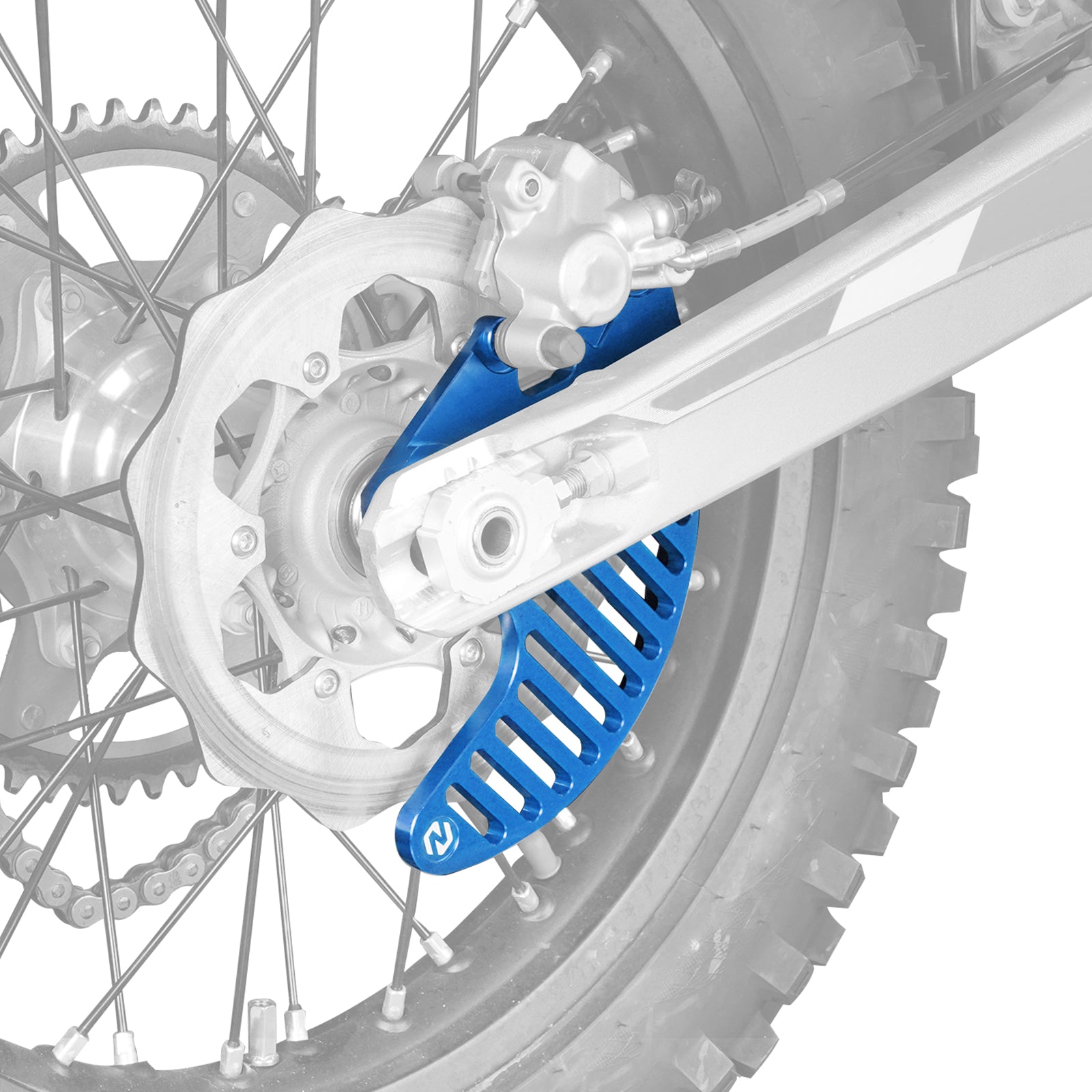 Billet-Aluminium-Hinterradbremsscheibenschutz für KTM Husqvarna Gas Gas Stark Varg