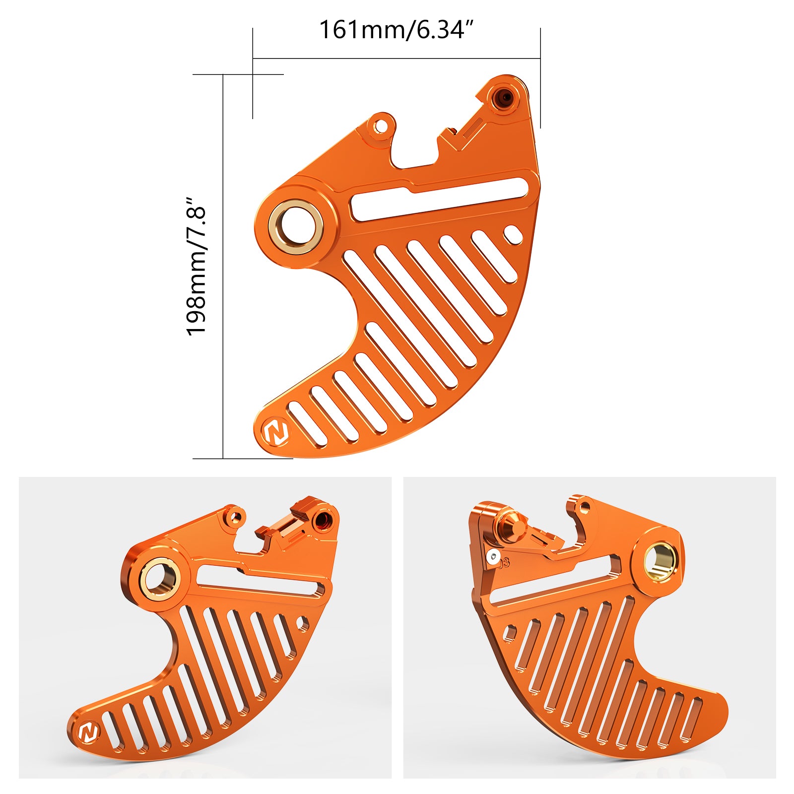 Front and rear brake disc protection kit for KTM SX SX-F XC XC-W EXC XCF-W XW-F