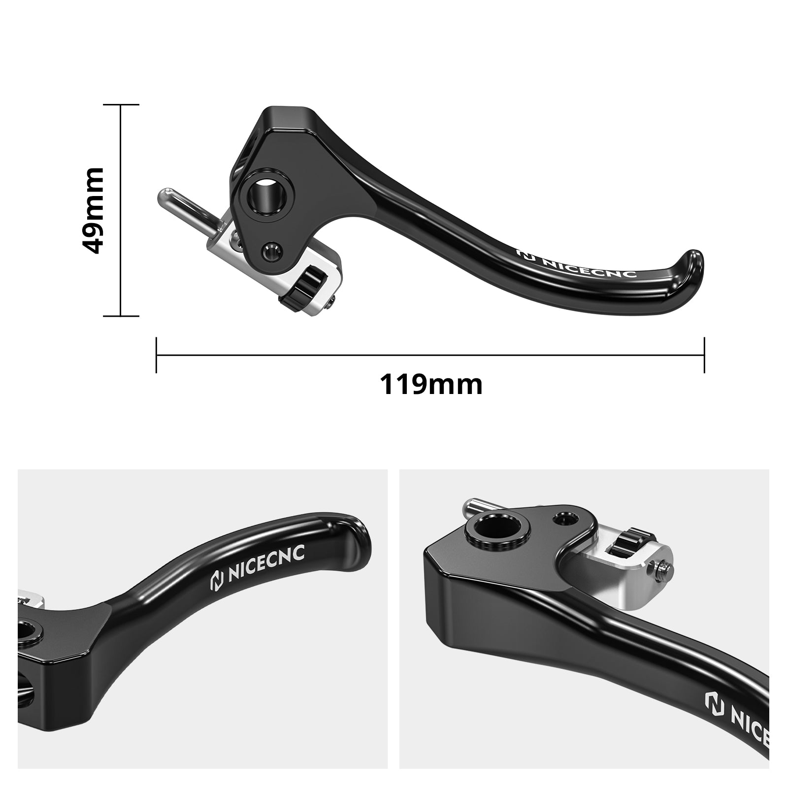 Shorty Kupplungshebel für Husqvarna TE FE TX FX Gas Gas EC EX MC F Braktec System