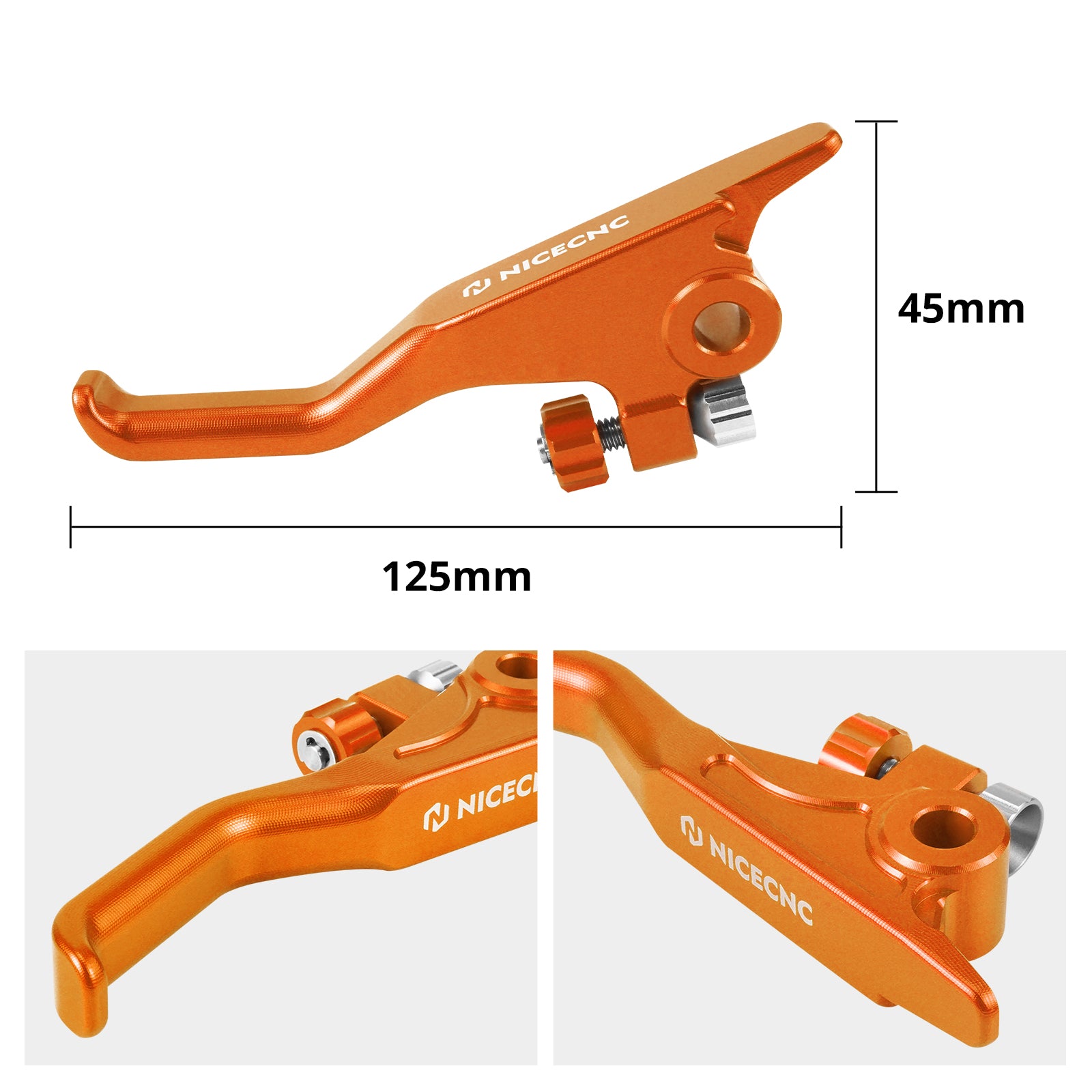 Shorty Bremskupplungshebel Set für KTM Husqvarna Gas Gas Sherco Triumph