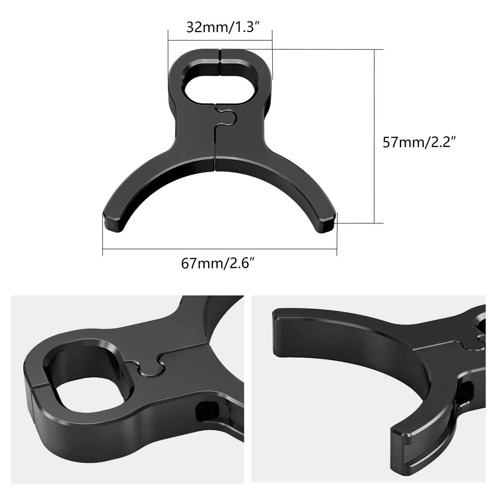 Vorne Bremsleitungsführung für Husqvarna 701 Enduro/Supermoto 2016-2026 Norden 901 2022-2026