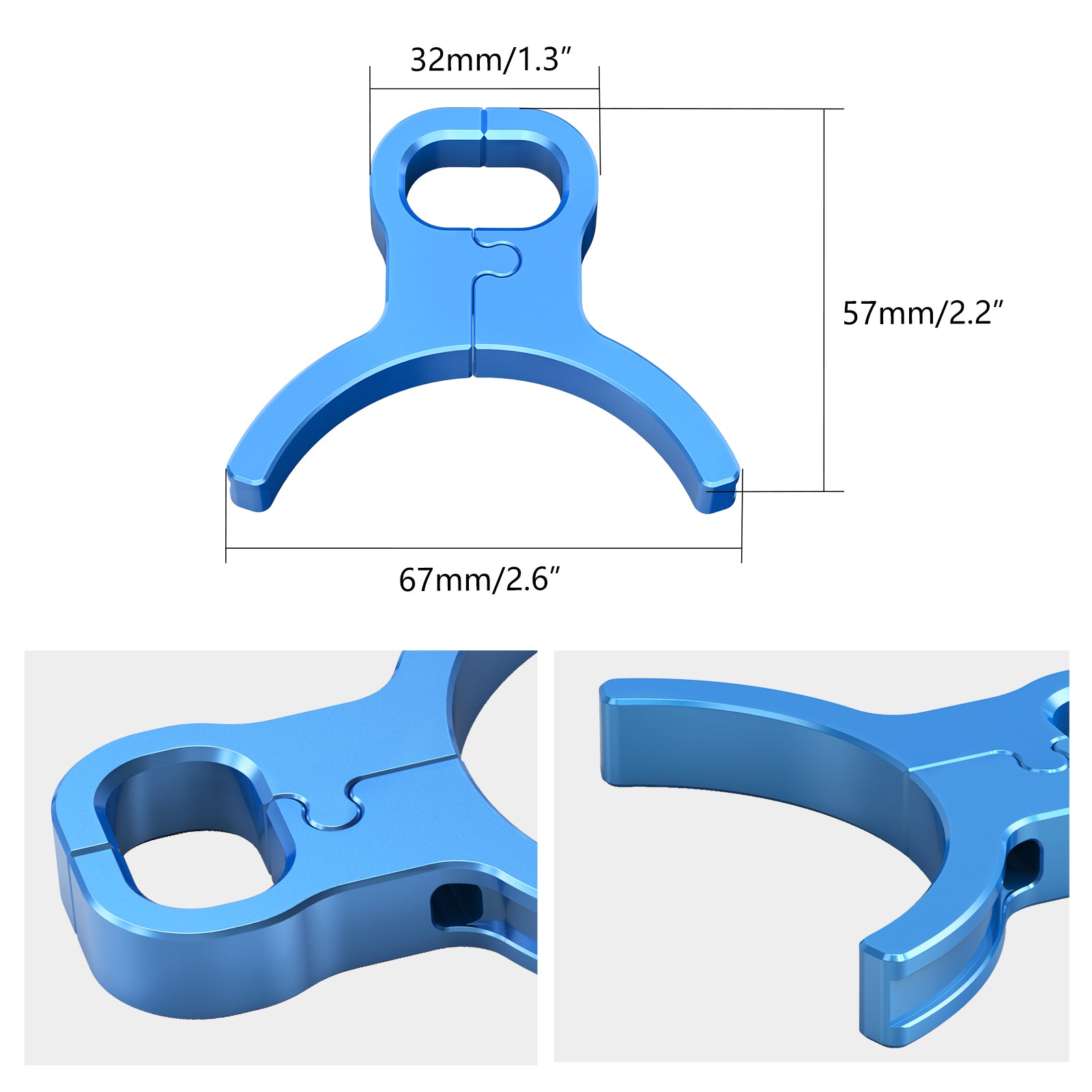 Vorne Bremsleitungsführung für Husqvarna 701 Enduro/Supermoto 2016-2026 Norden 901 2022-2026