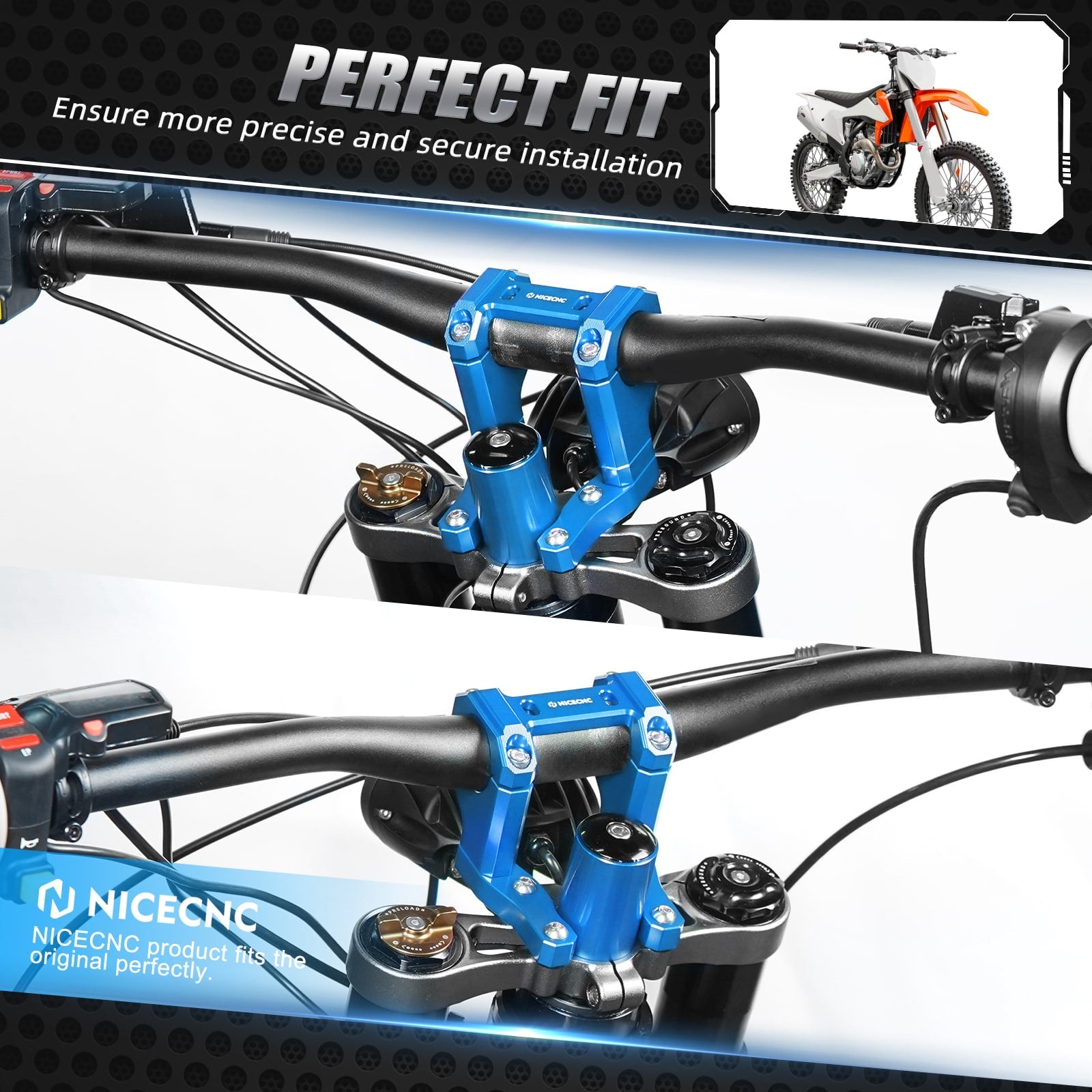 Vorne Lenker Bar Riser Halterung Für Surron Light Bee X/ S/ L1E Segway X160 X260