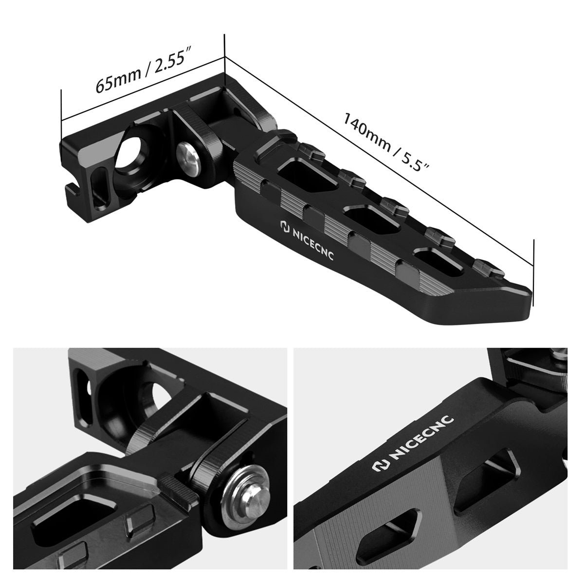 Kette Spanner Teller Blöcke & Hinten Stunt Pegs Für Surron Light Bee X/ S/ L1E Segway X160 X260