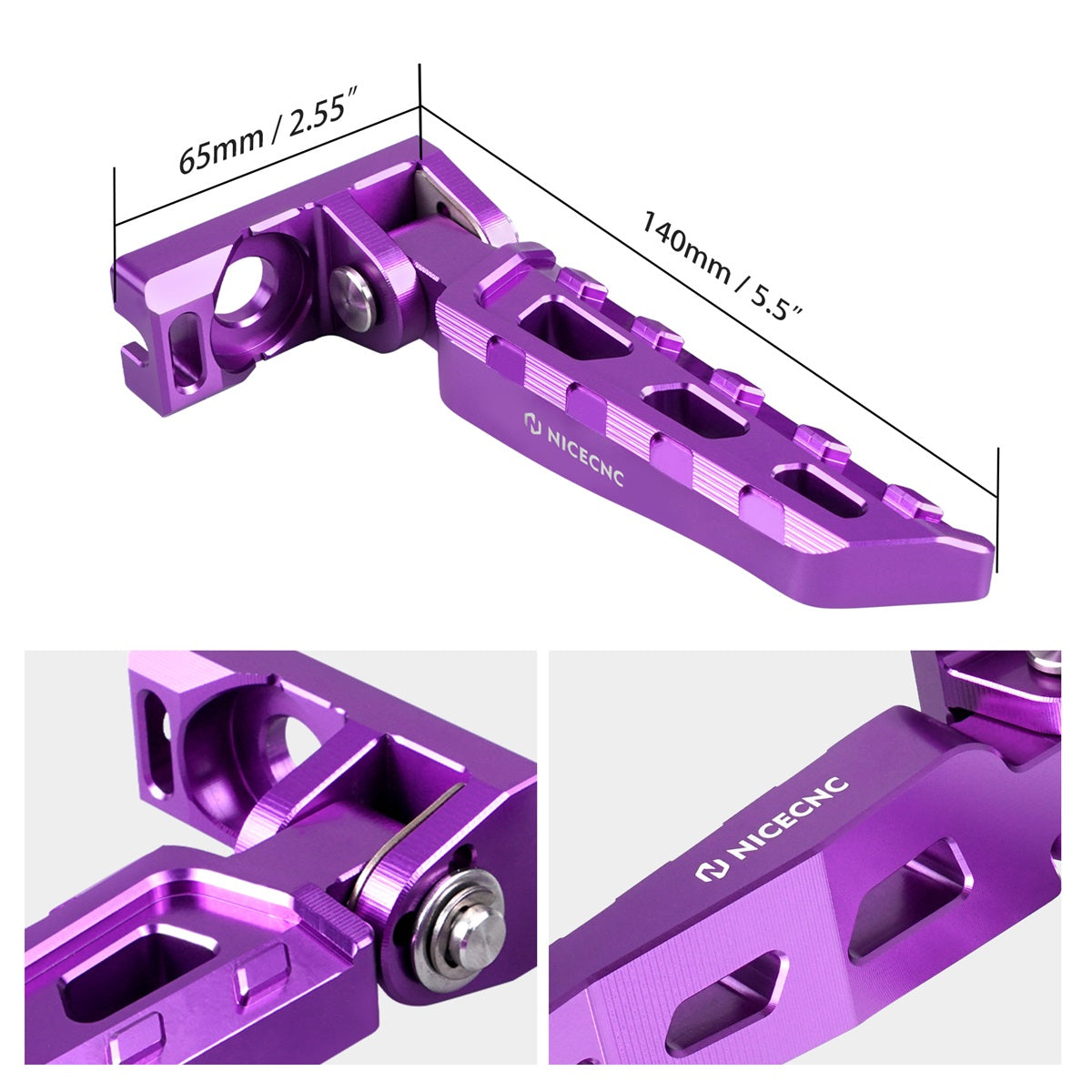 Kette Spanner Teller Blöcke & Hinten Stunt Pegs Für Surron Light Bee X/ S/ L1E Segway X160 X260