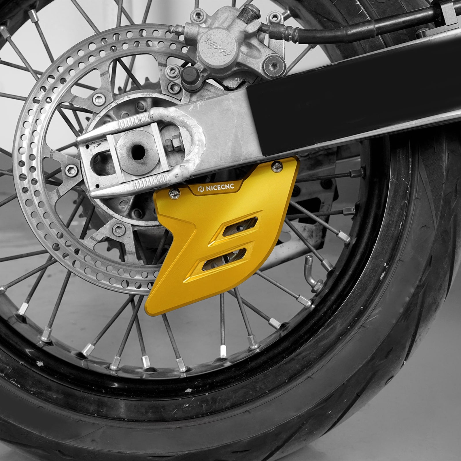 Hinterer Bremsscheibenschutz für Suzuki DRZ400SM 2005-2024
