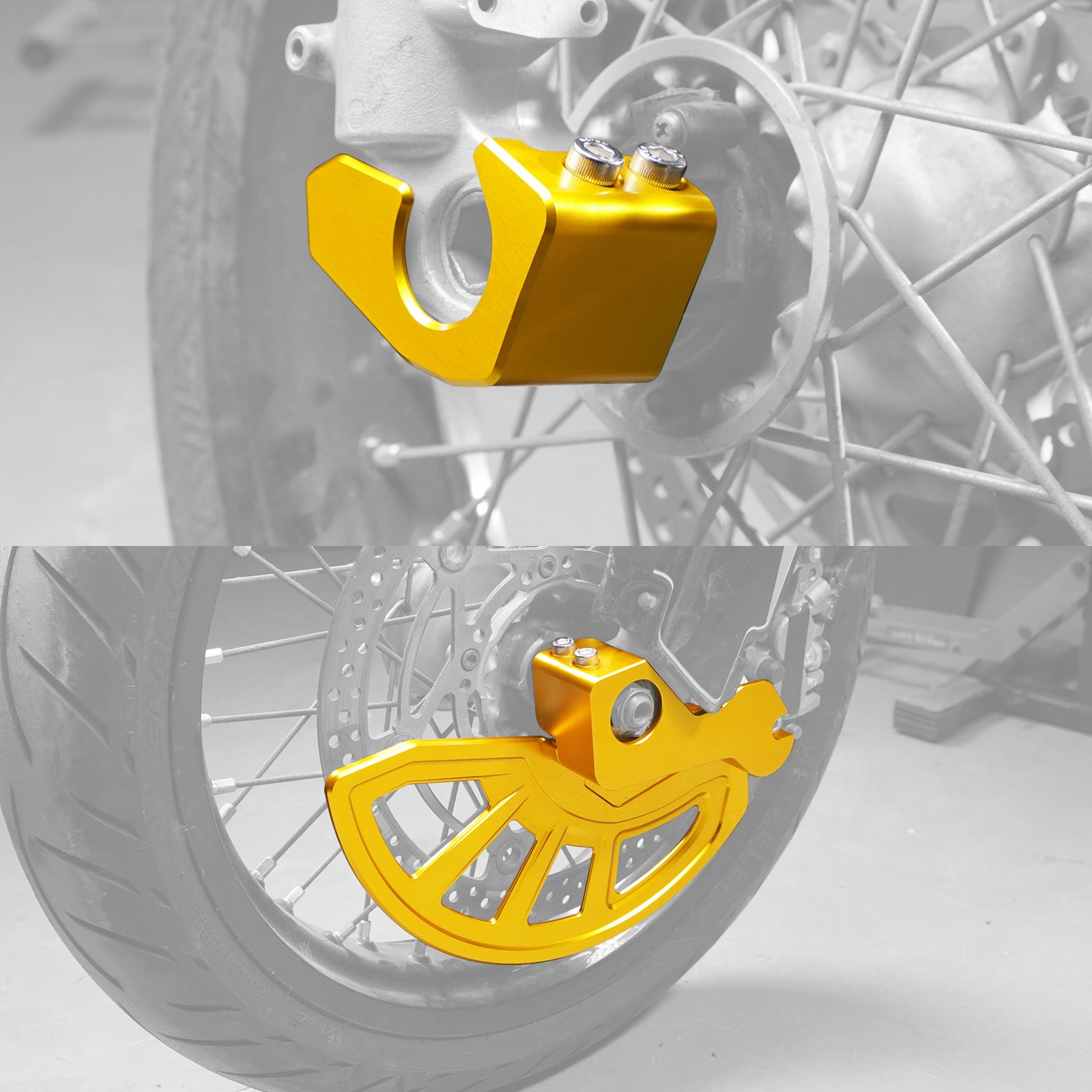 Schutz für die vordere Bremsscheibe für Suzuki DRZ400SM 2005-2024