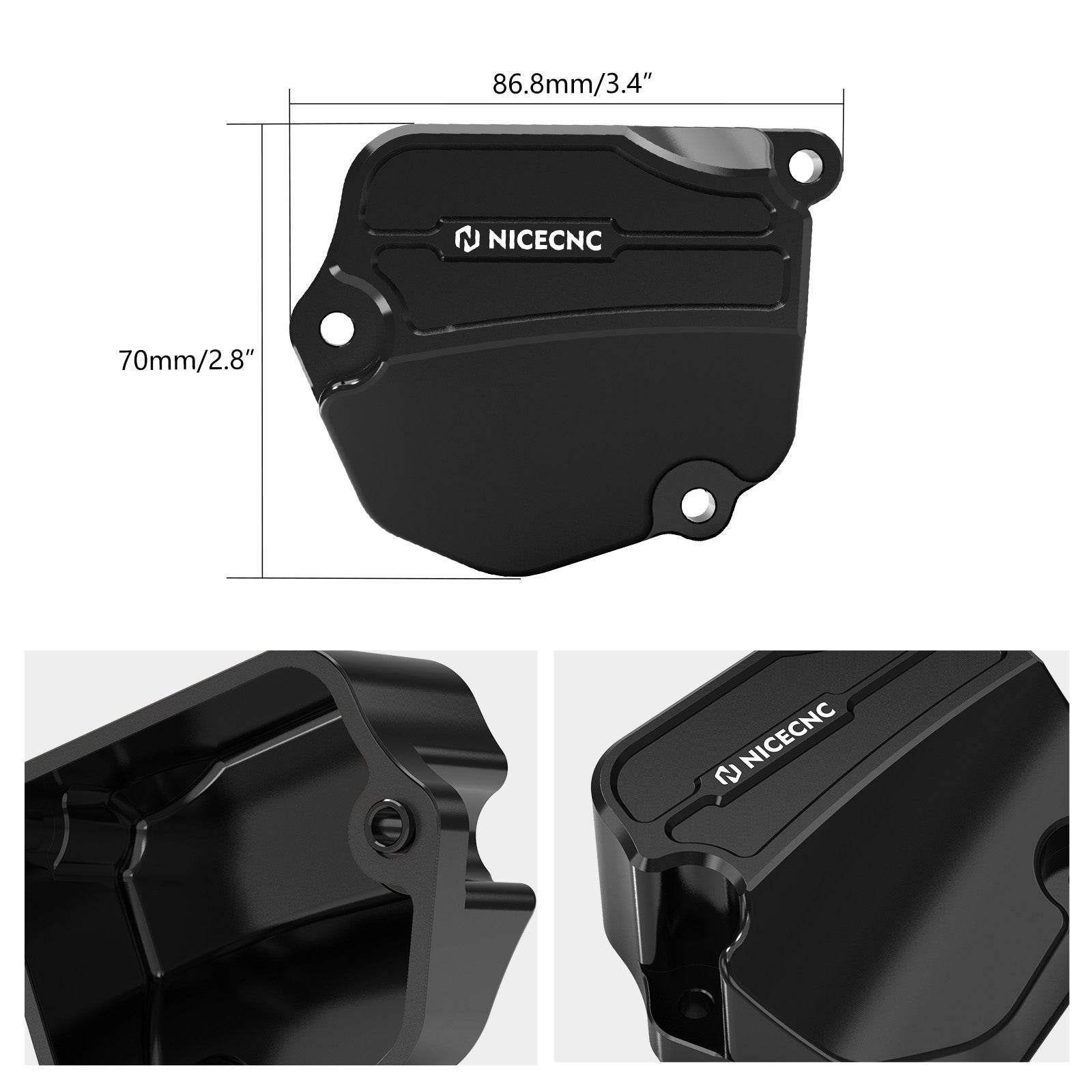 Übergroße Power-Ventilabdeckung 2-Takt für 250 300 KTM XC-W EXC Husqvarna TC TE Gas Gas