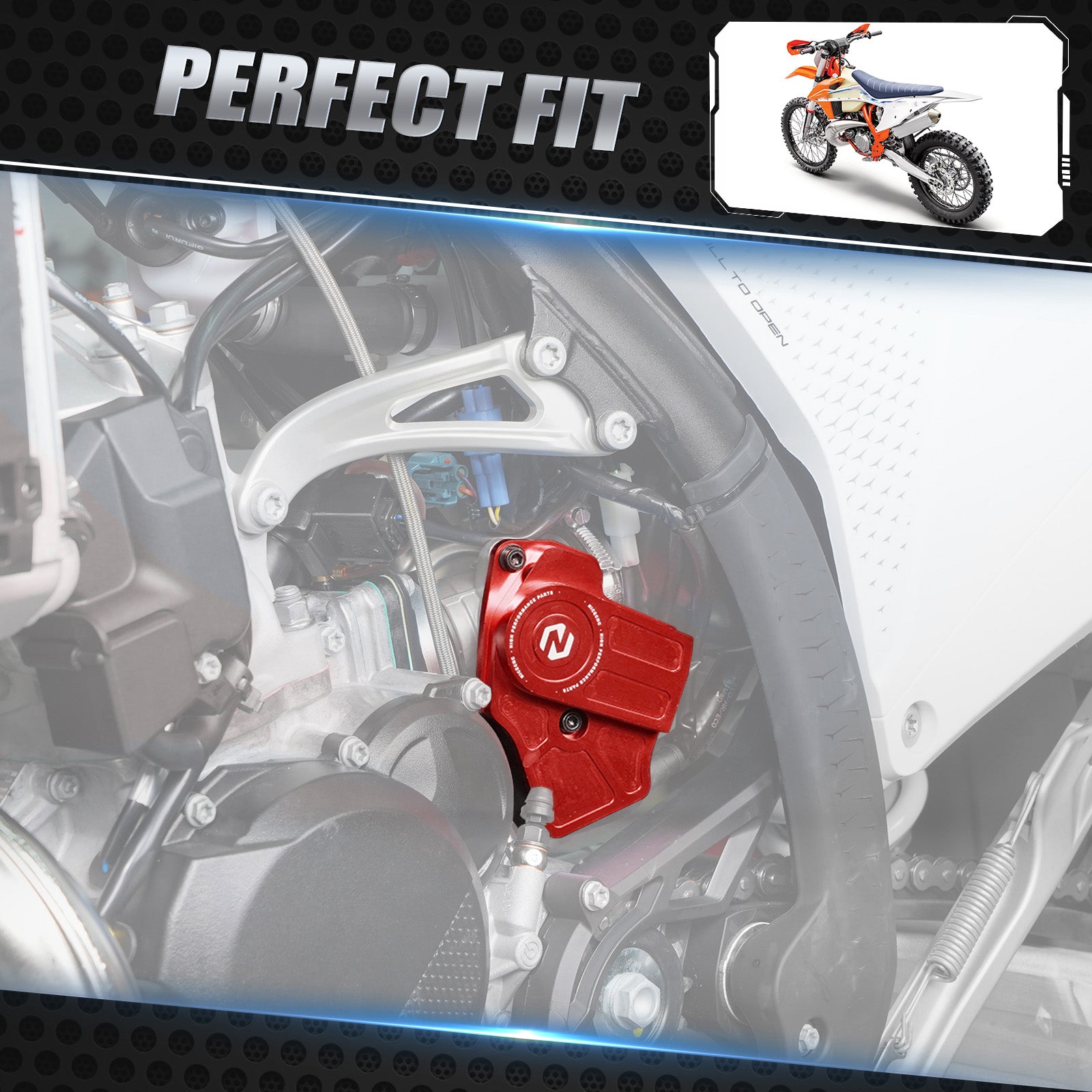 TPS Drosselklappenschutz für KTM 125-300 SX EXC HUSQVARNA TC TX TE GASGAS 2024