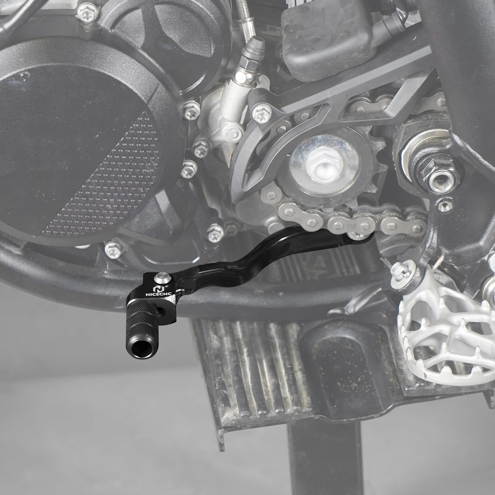 Geschmiedeter klappbarer Schalthebel mit Fußrasten-Kit für KTM Husqvarna GasGas 125-300