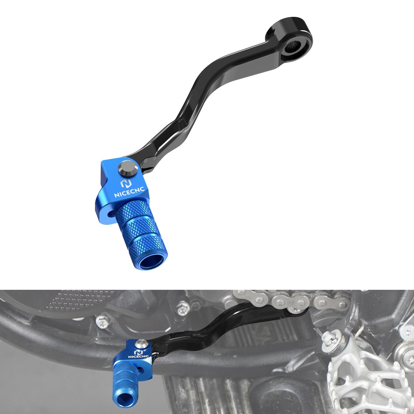 Geschmiedete Bremspedalhebel einstellbar für KTM 125-500 HUSQVARNA 125-501 GASGAS