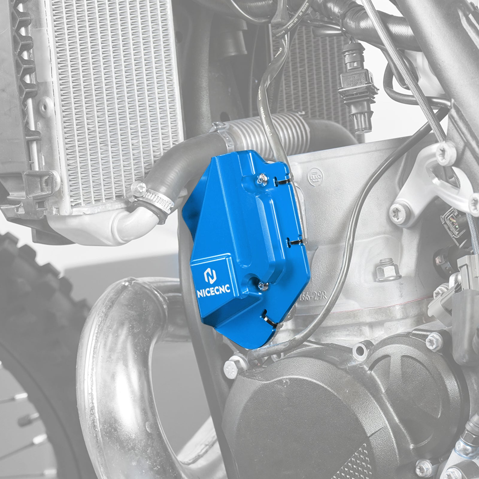 Linker Power-Ventildeckelschutz für KTM 125-300 Husqvarna TC TE TX 2023-2024