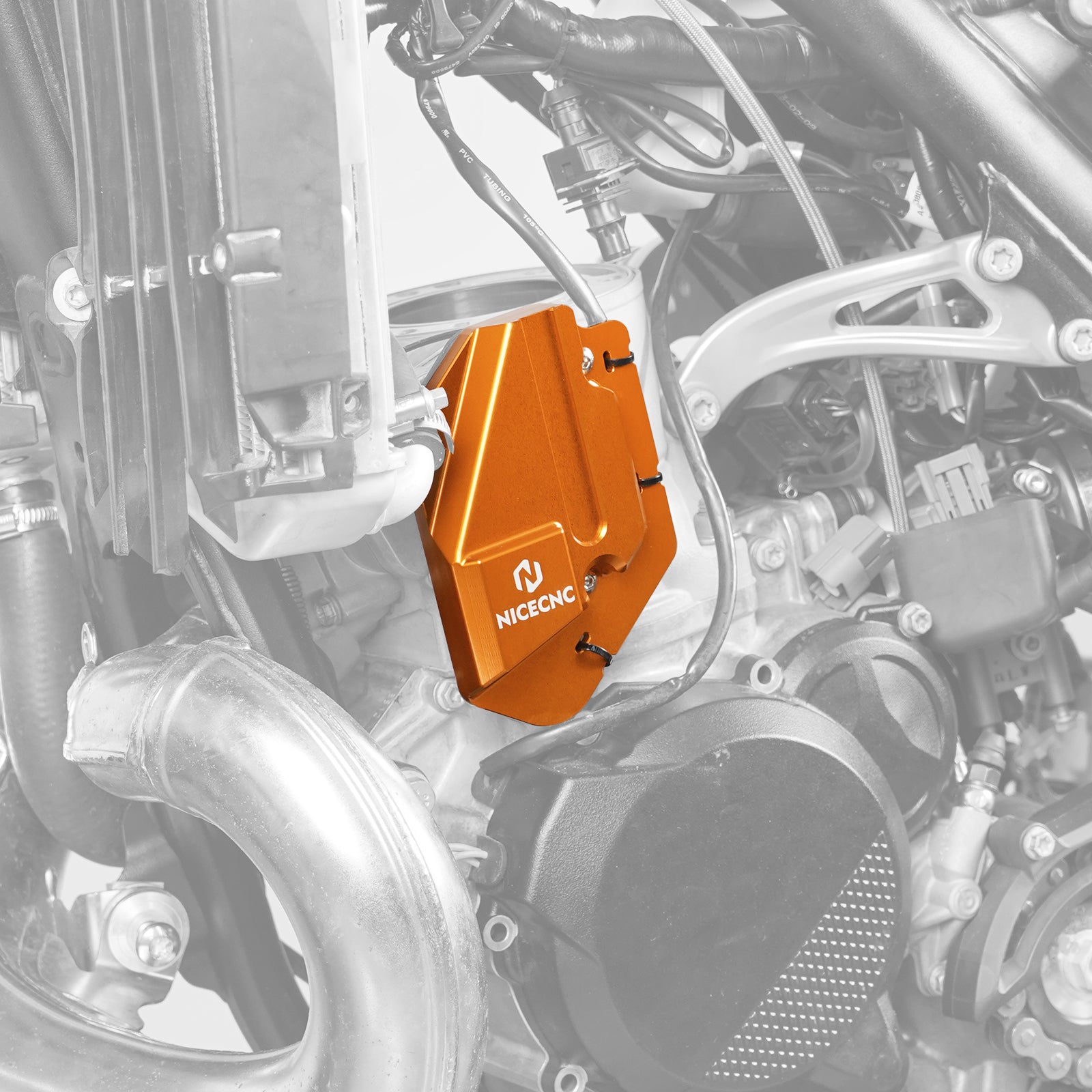 Linker Power-Ventildeckelschutz für KTM 125-300 Husqvarna TC TE TX 2023-2024