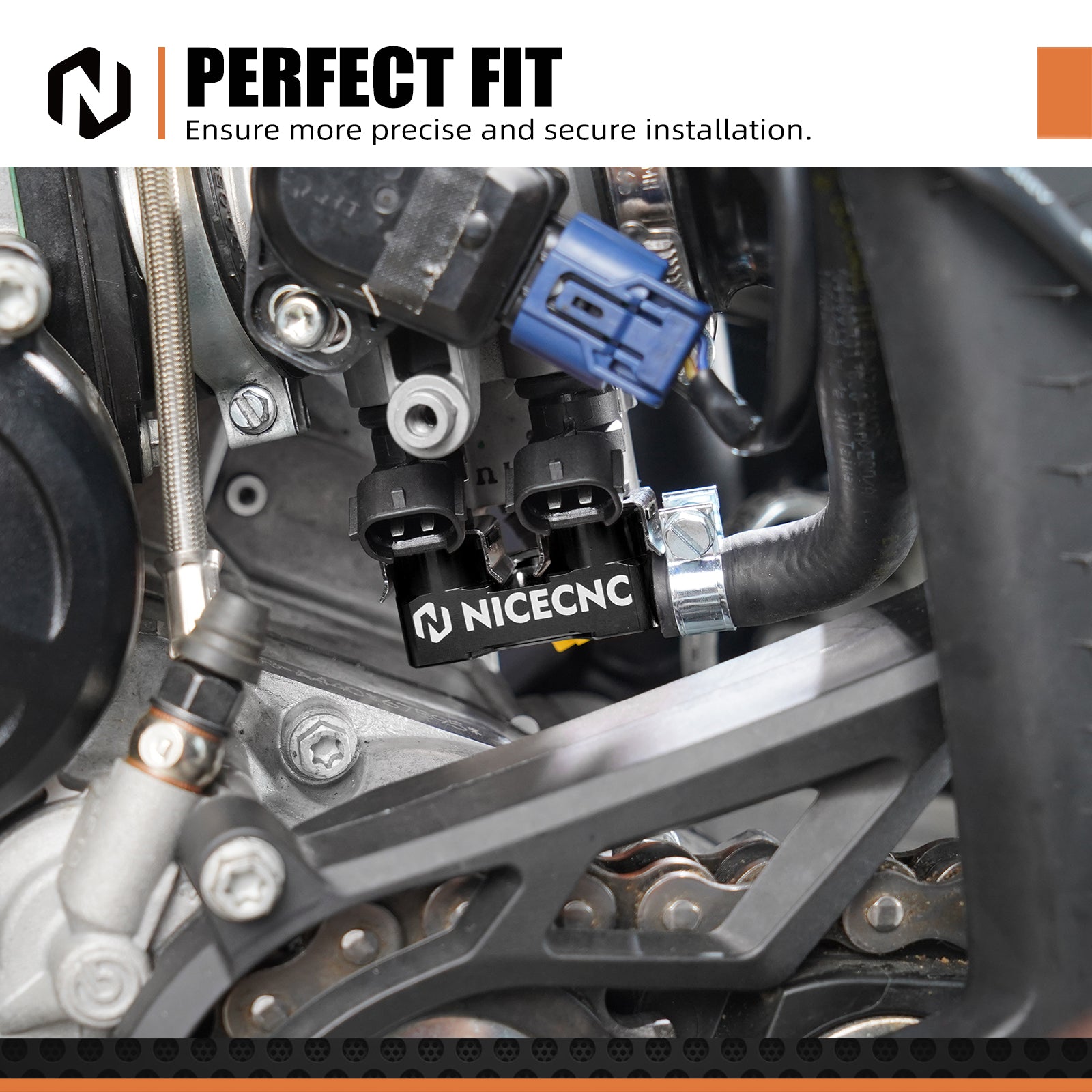 Kraftstoffanschluss mit hohem Durchfluss für KTM 125-300 SX XC EXC XCW