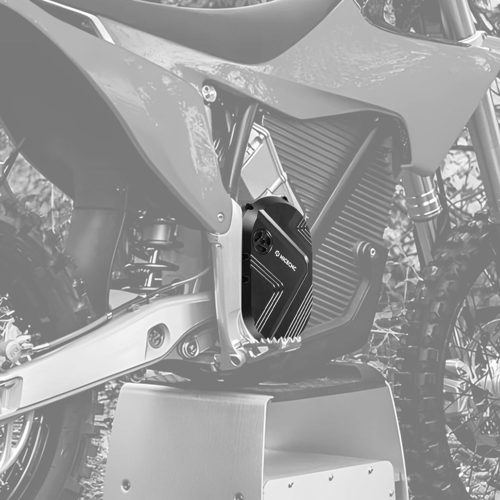 Linke rechte Motorabdeckung & Kettenrad-Kettenschutz für Stark Varg MX / EX 2024–2025