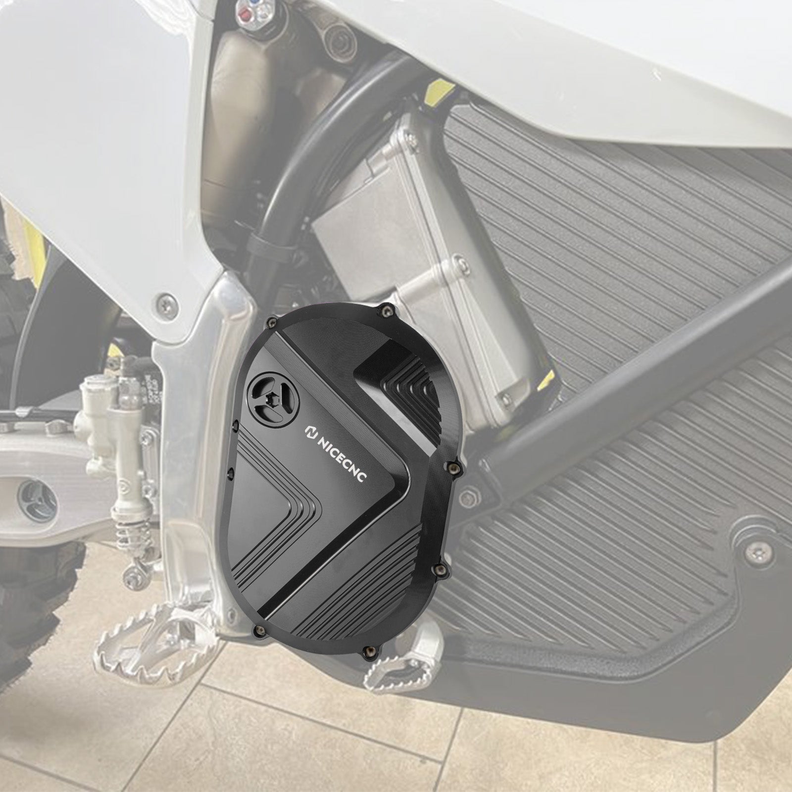 Linke rechte Motorabdeckung & Kettenrad-Kettenschutz für Stark Varg MX / EX 2024–2025