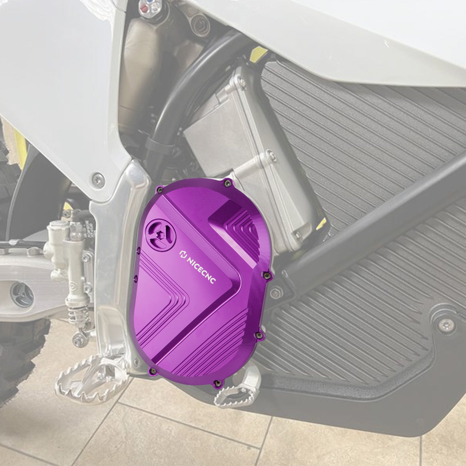 Linke rechte Motorabdeckung & Kettenrad-Kettenschutz für Stark Varg MX / EX 2024–2025