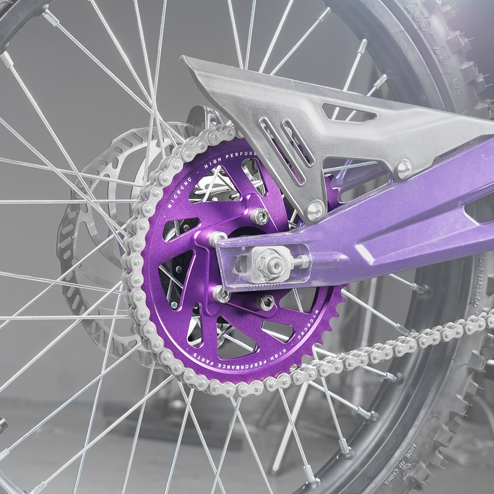 48T Kettenrad und Kettenradschrauben für Surron Light Bee X S Segway X160 X260
