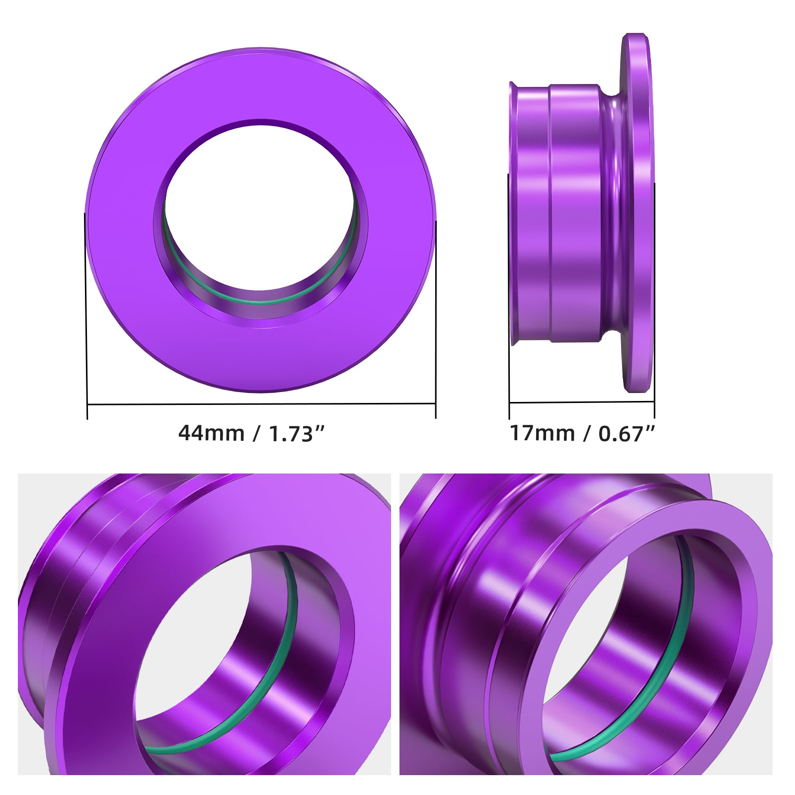 Radachsen Spacer Kit vorne und hinten für Stark Varg EX / MX 2024–2025