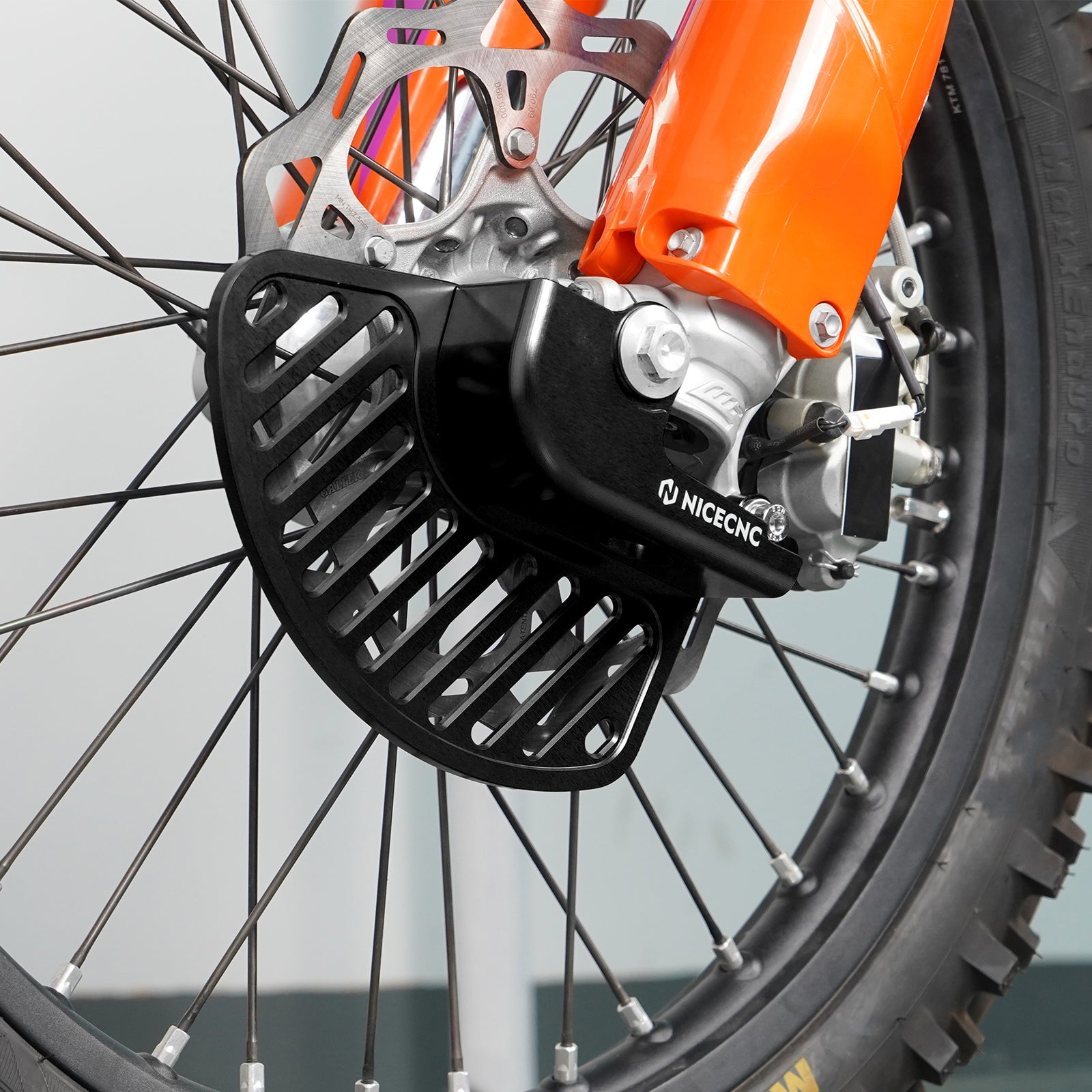 Front and rear brake disc protection kit for KTM SX SX-F XC XC-W EXC XCF-W XW-F