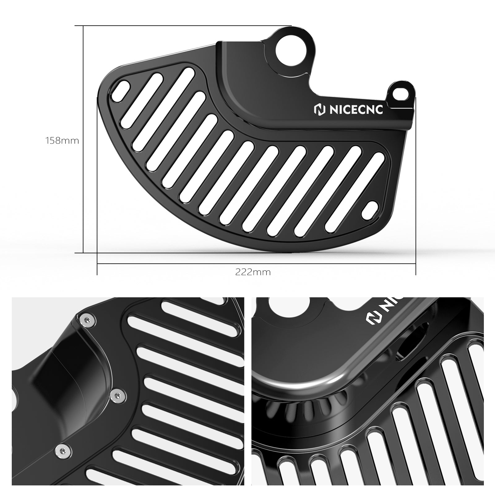 Front and rear brake disc protection kit for KTM SX SX-F XC XC-W EXC XCF-W XW-F