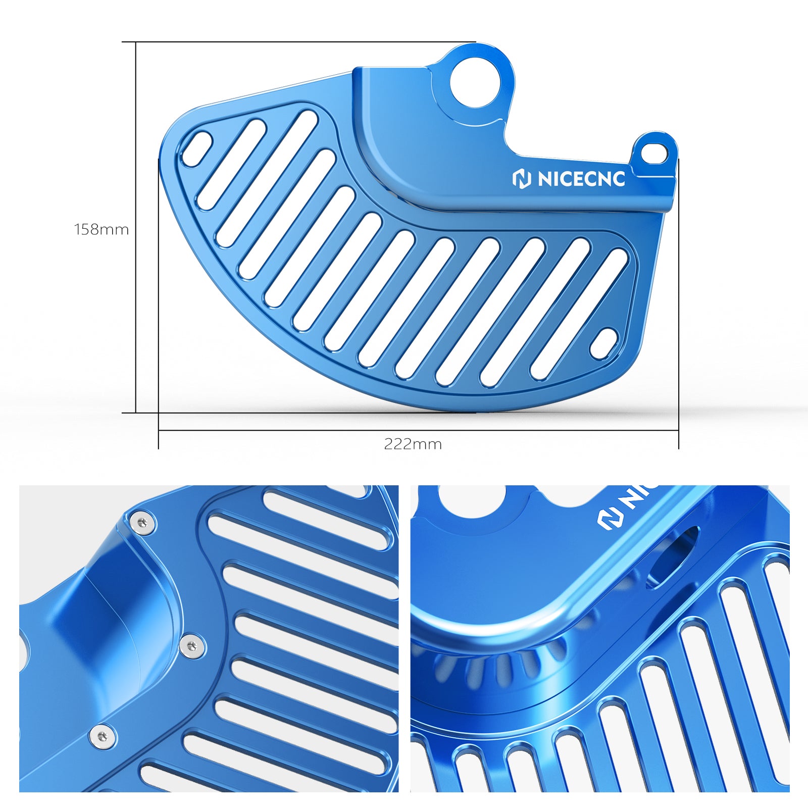 Front and rear brake disc protection kit for KTM SX SX-F XC XC-W EXC XCF-W XW-F