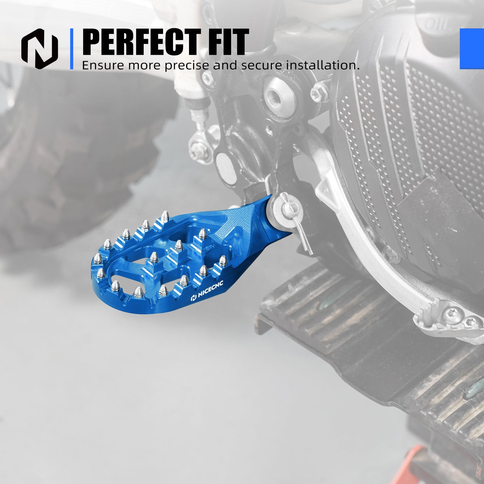 Geschmiedete Fußrasten für KTM 2023-2024 XC/XCF/SX/SXF 125-500 Husqvarna FC/TC/FX/TX 125-501
