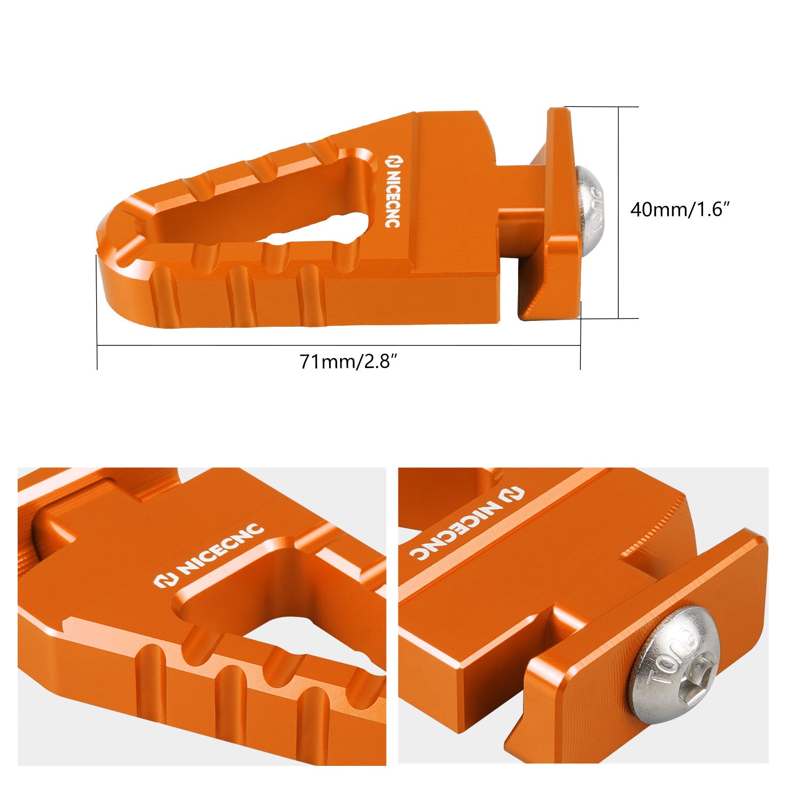 Ständer Peg Für KTM 125-500 XC-F/XC-W/EXC Husqvarna 150-501 TE FE Gas Gas 250-500