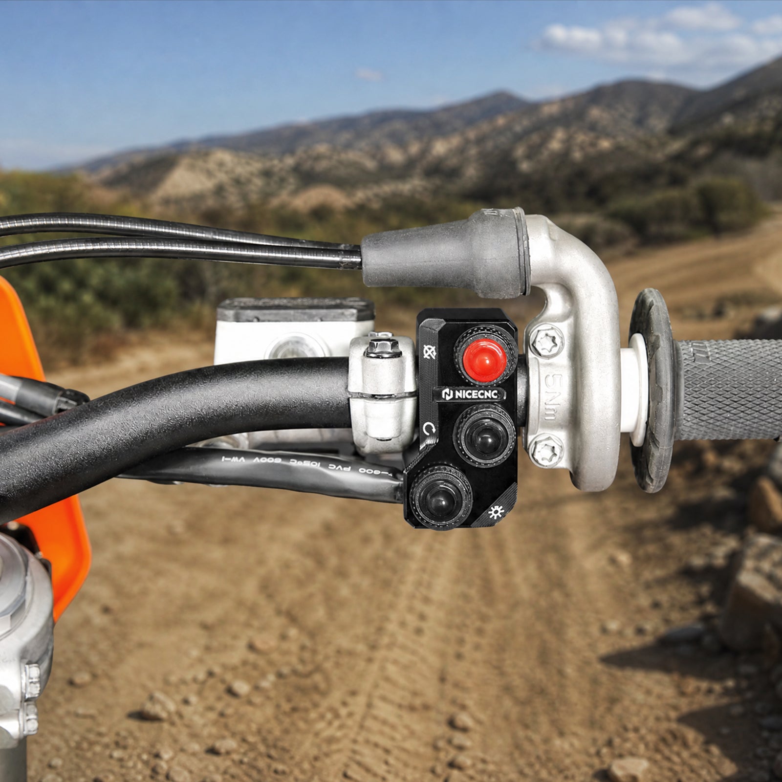Spínač start-stop a světel pro Husqvarna 150–501 TE/FE 24–27, TC/FC/TX/FX 23–27