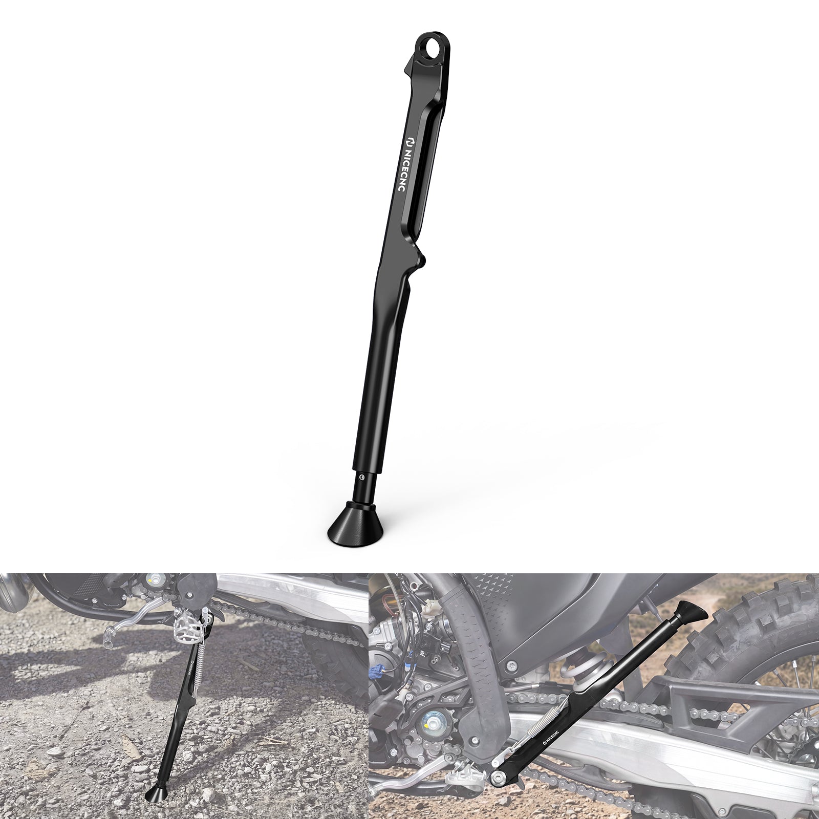 Caballete lateral ajustable para Husqvarna FX TX TE FE