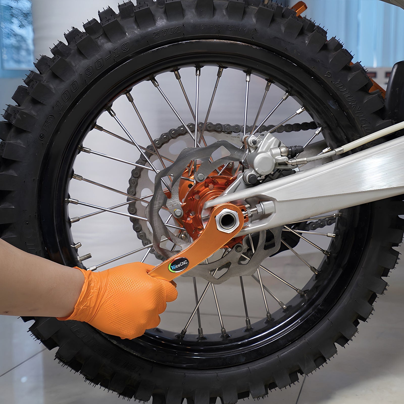 Achsenschlüssel-Entfernungswerkzeug für KTM Husqvarna 17–27–30 mm Trail Side Multi Axle Schraubenschlüssel-Werkzeug