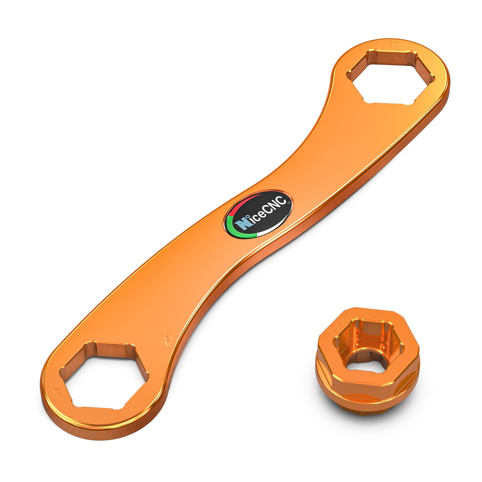 Achsenschlüssel-Entfernungswerkzeug für KTM Husqvarna 17–27–30 mm Trail Side Multi Axle Schraubenschlüssel-Werkzeug