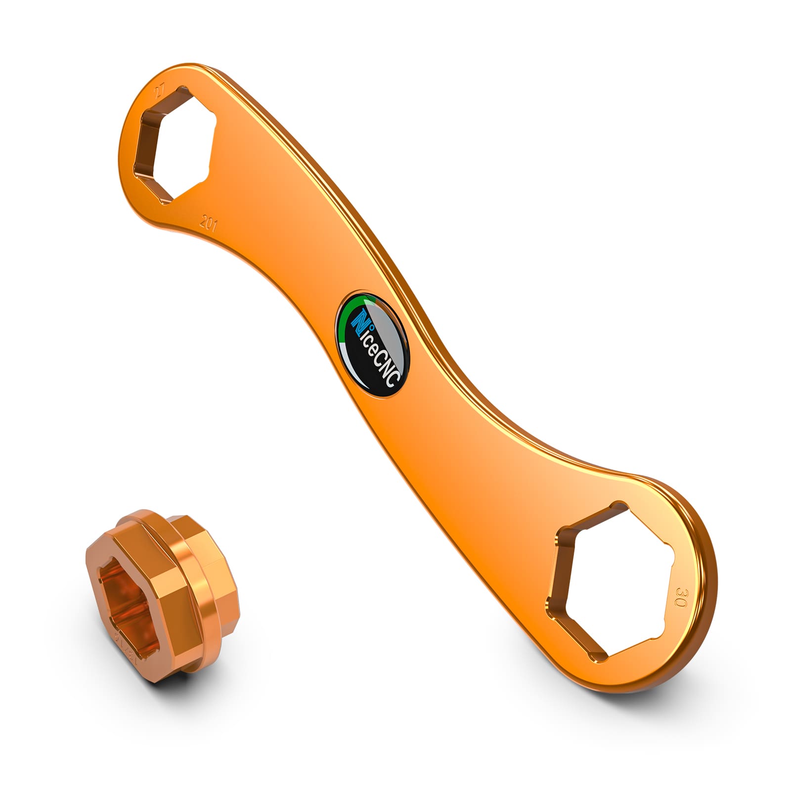 Achsenschlüssel-Entfernungswerkzeug für KTM Husqvarna 17–27–30 mm Trail Side Multi Axle Schraubenschlüssel-Werkzeug