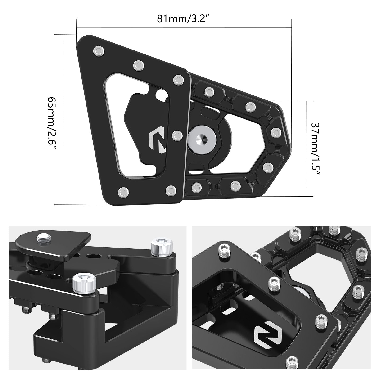 Dual Control Hinten Bremshebel Pedal Extender Für BMW R1250GS 2018-2023