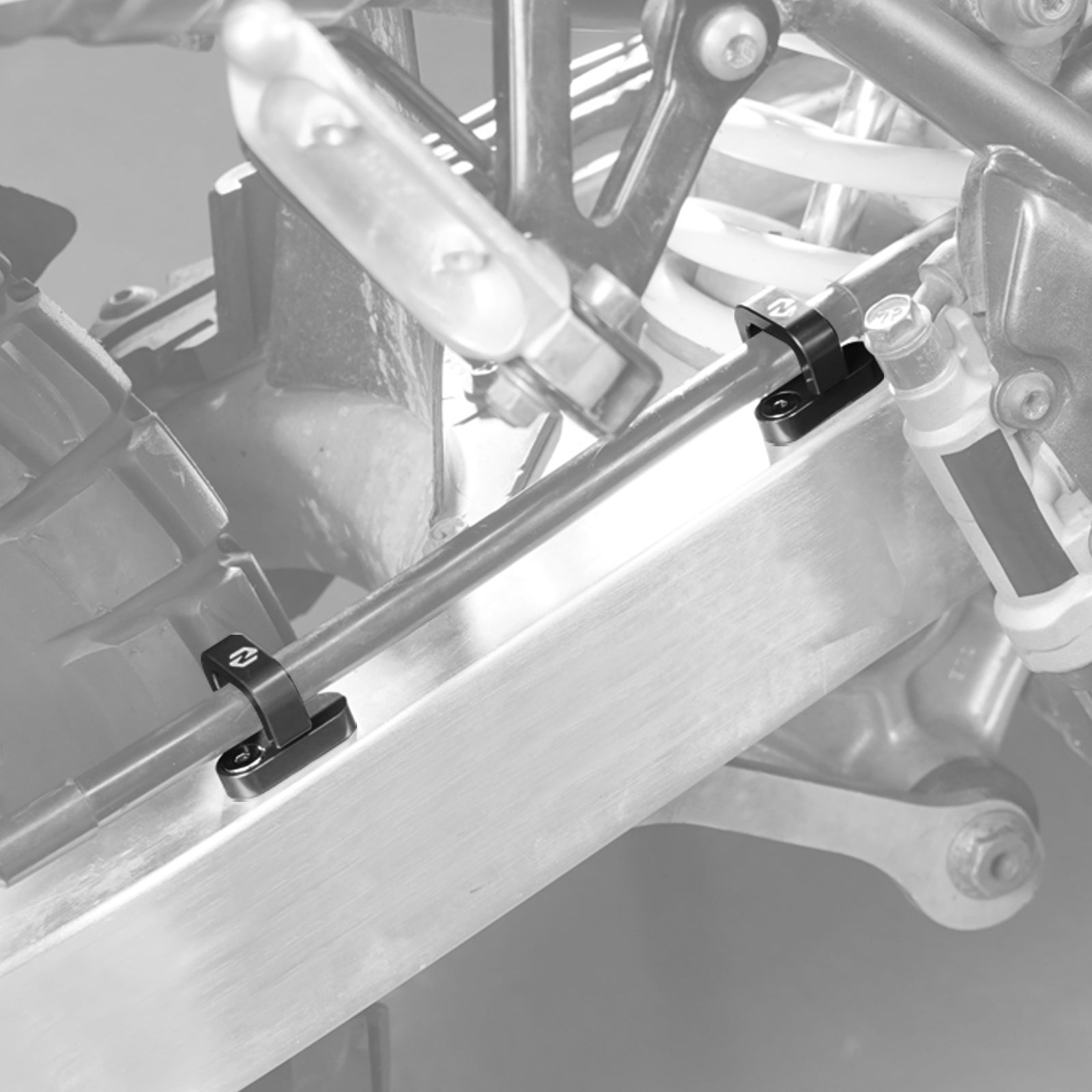 Hinten Bremsleitung Schlauch Führungen Klemmen Kit Für Suzuki DR650SE DRZ400S RMZ250