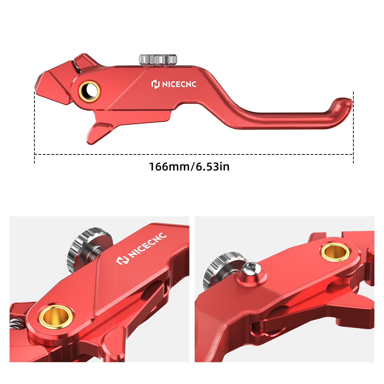 Maneta de freno corta de 2 dedos para Honda Africa Twin CRF1100L