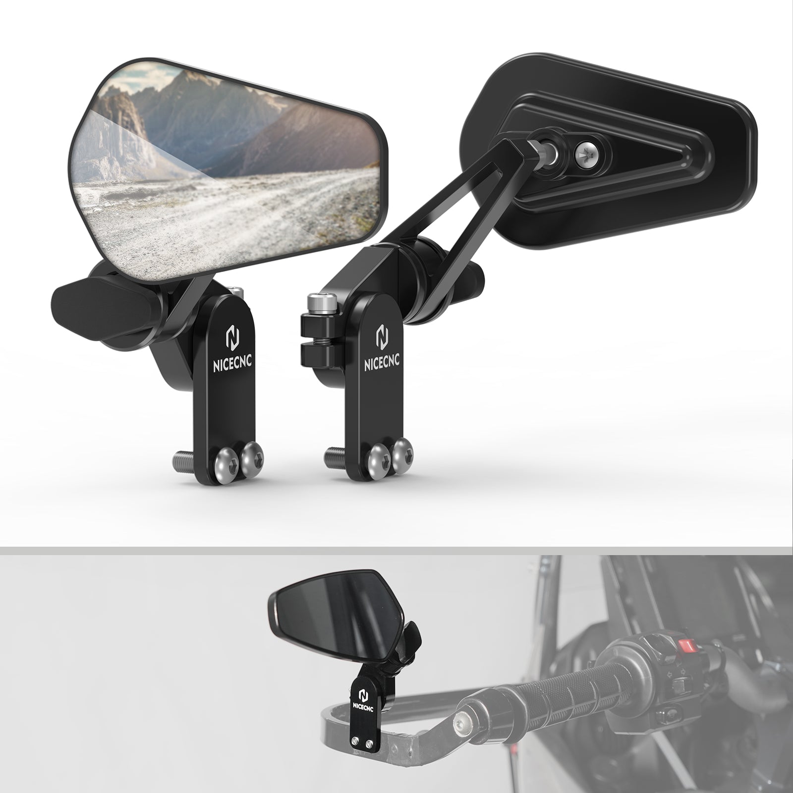 Verbesserte Quick Flip Arrow-Klappspiegel-Kits Für Yamaha Tenere 700