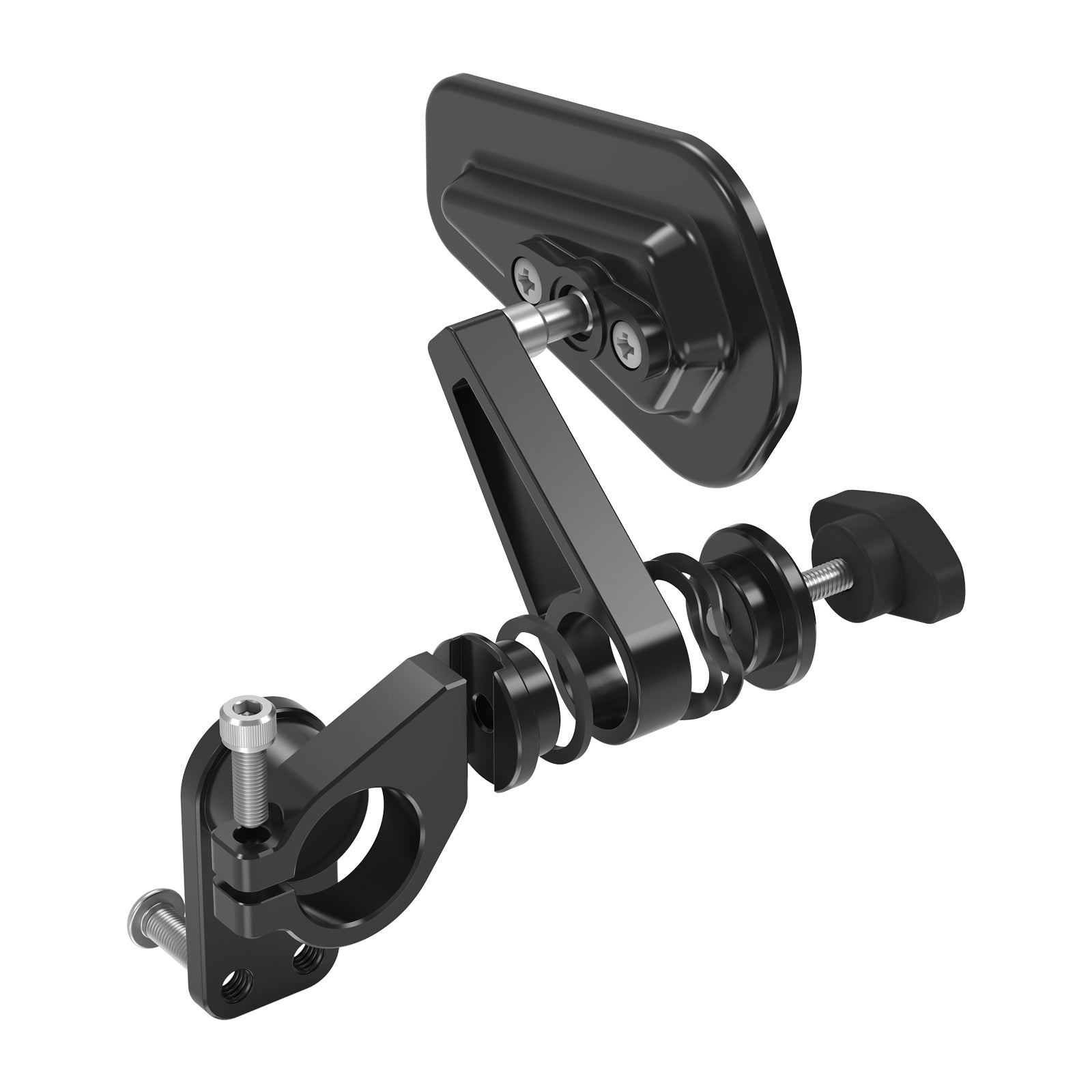 Motorrad Handschutz Quick Flip Pfeil Klappspiegel Kit Für Kawasaki KLR650 KLR250