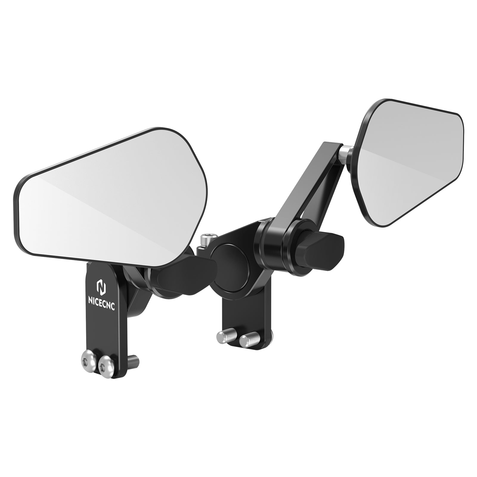 Motorrad Handschutz Quick Flip Pfeil Klappspiegel Kit Für Kawasaki KLR650 KLR250