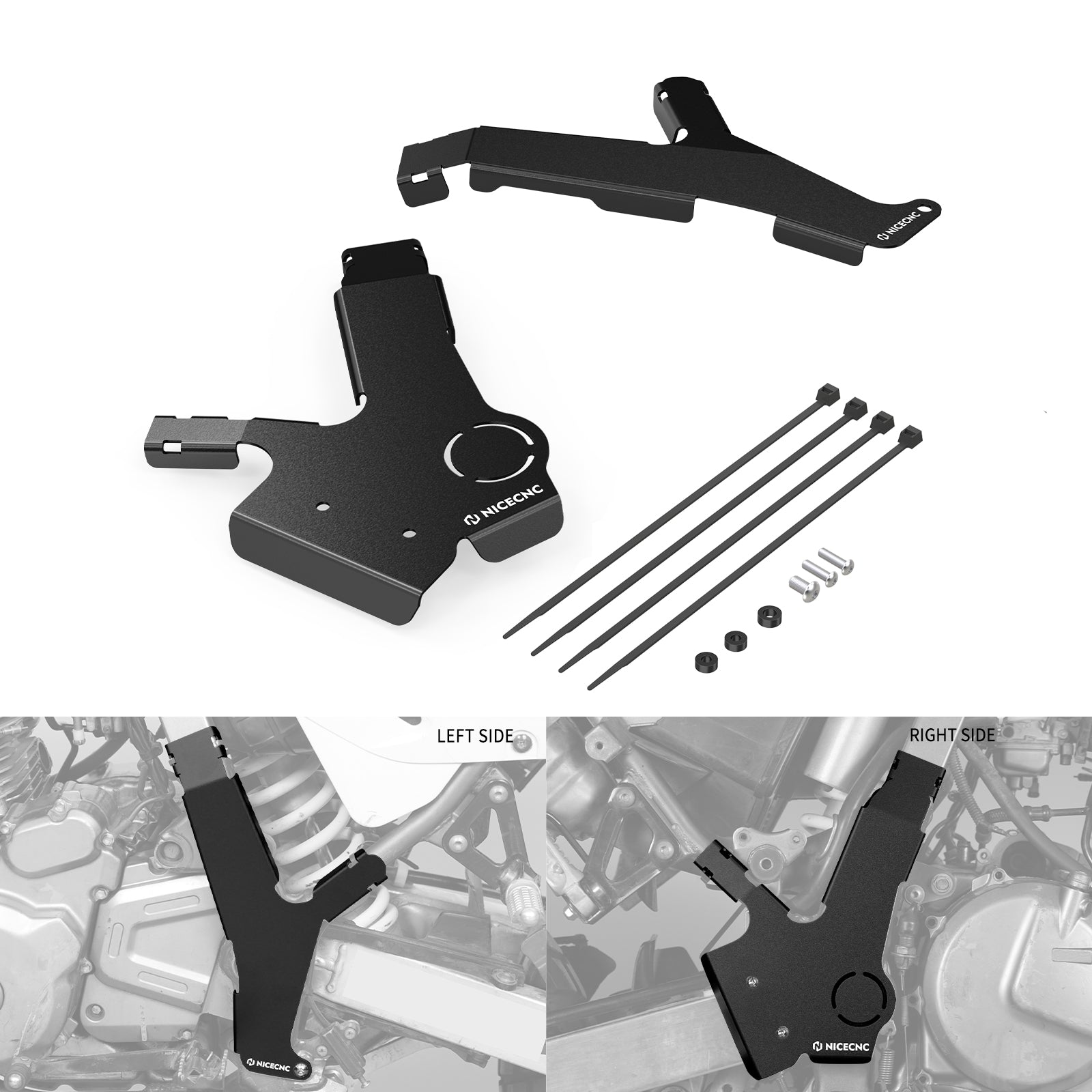 Körper Rahmen Wachen Verkleidung Protektoren Abdeckungen Für Suzuki DR650S / SE 1996-2024
