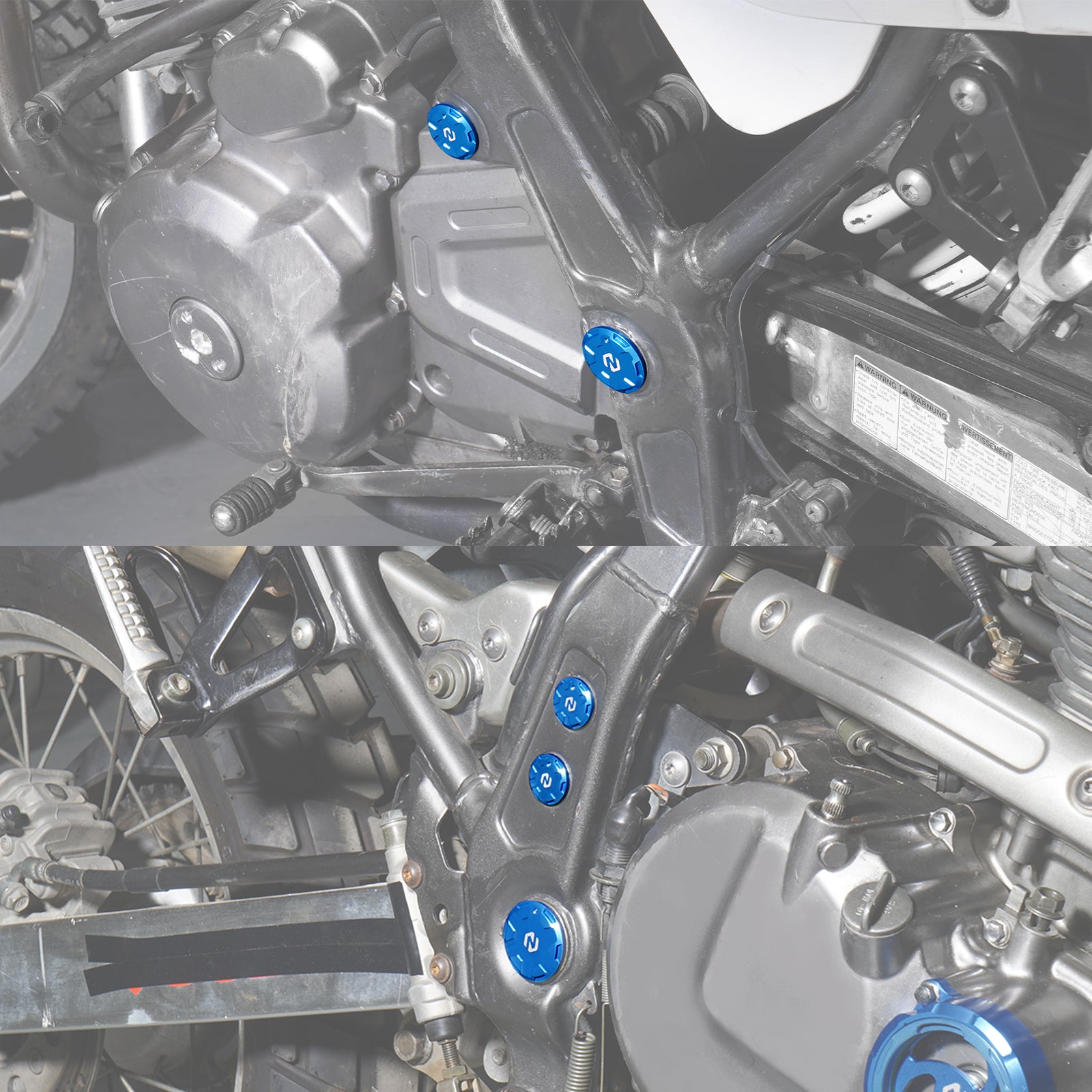 Schwingengelenkkappen-Stecker für Suzuki DR650S DR650SE 1996-2024