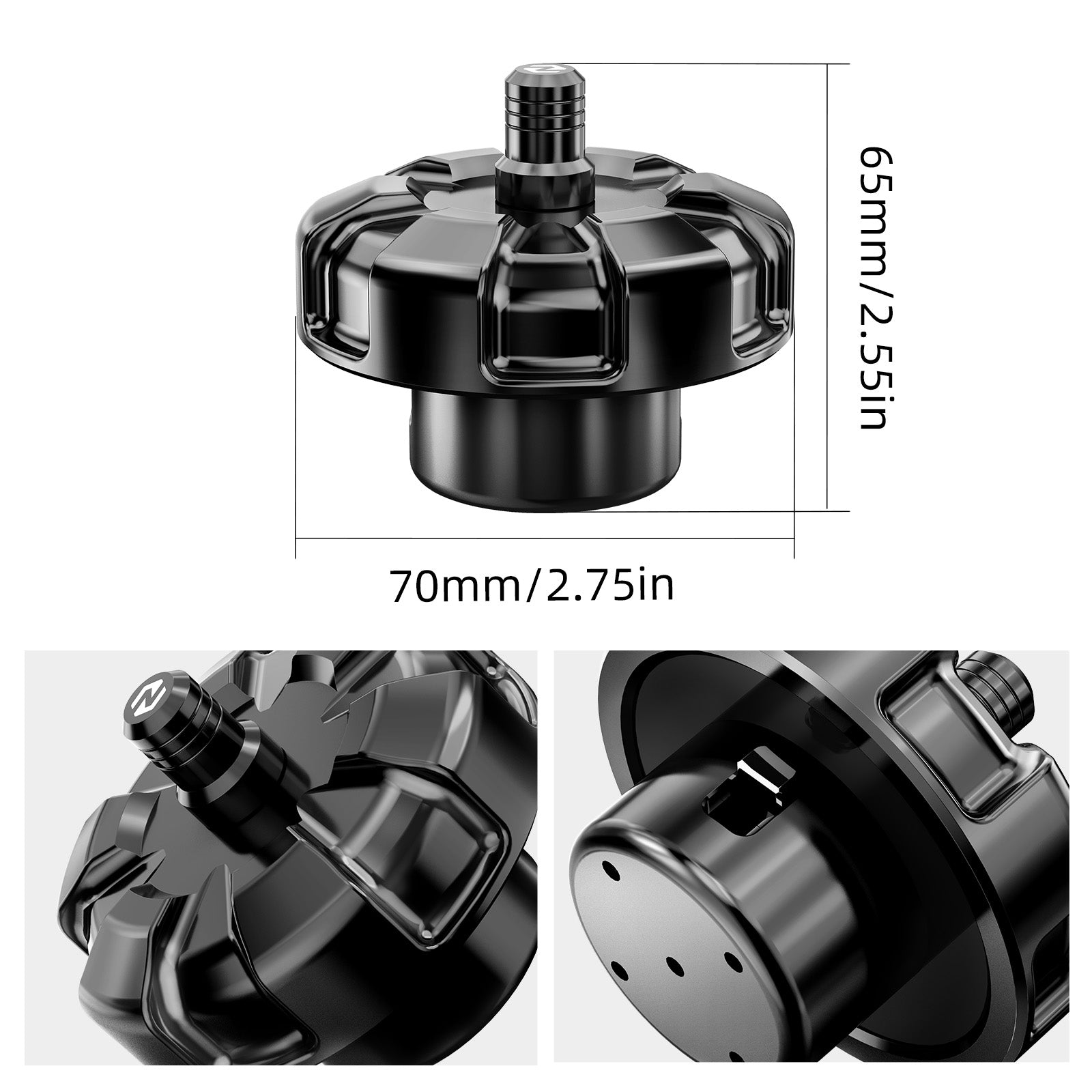 Tankdeckel mit Einweg-Entlüftungsventil für Suzuki DR650 S / SE 1996–2025