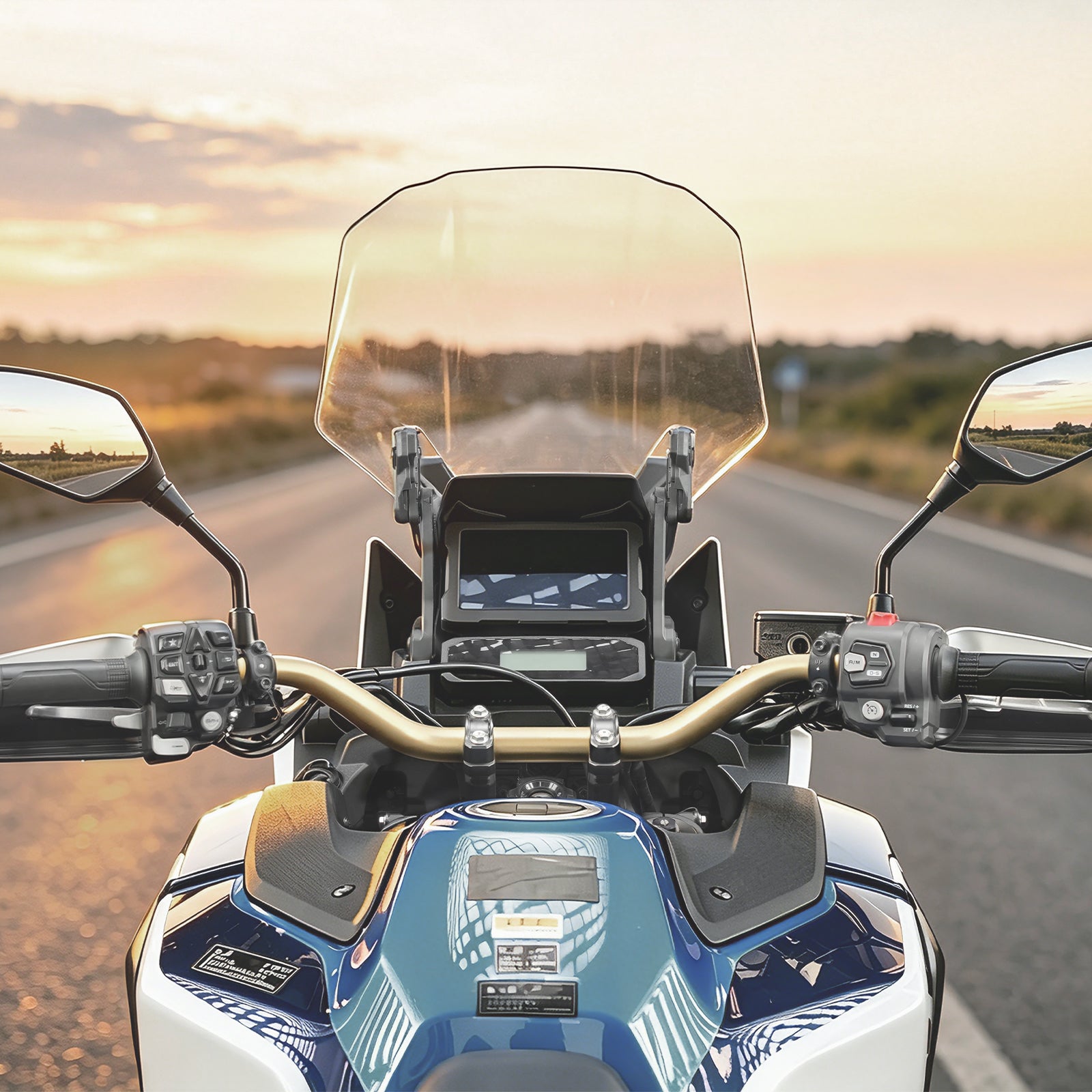100 mm erhöhte Windschutzscheibe für Honda Africa Twin CRF 1100L Adventure Sports