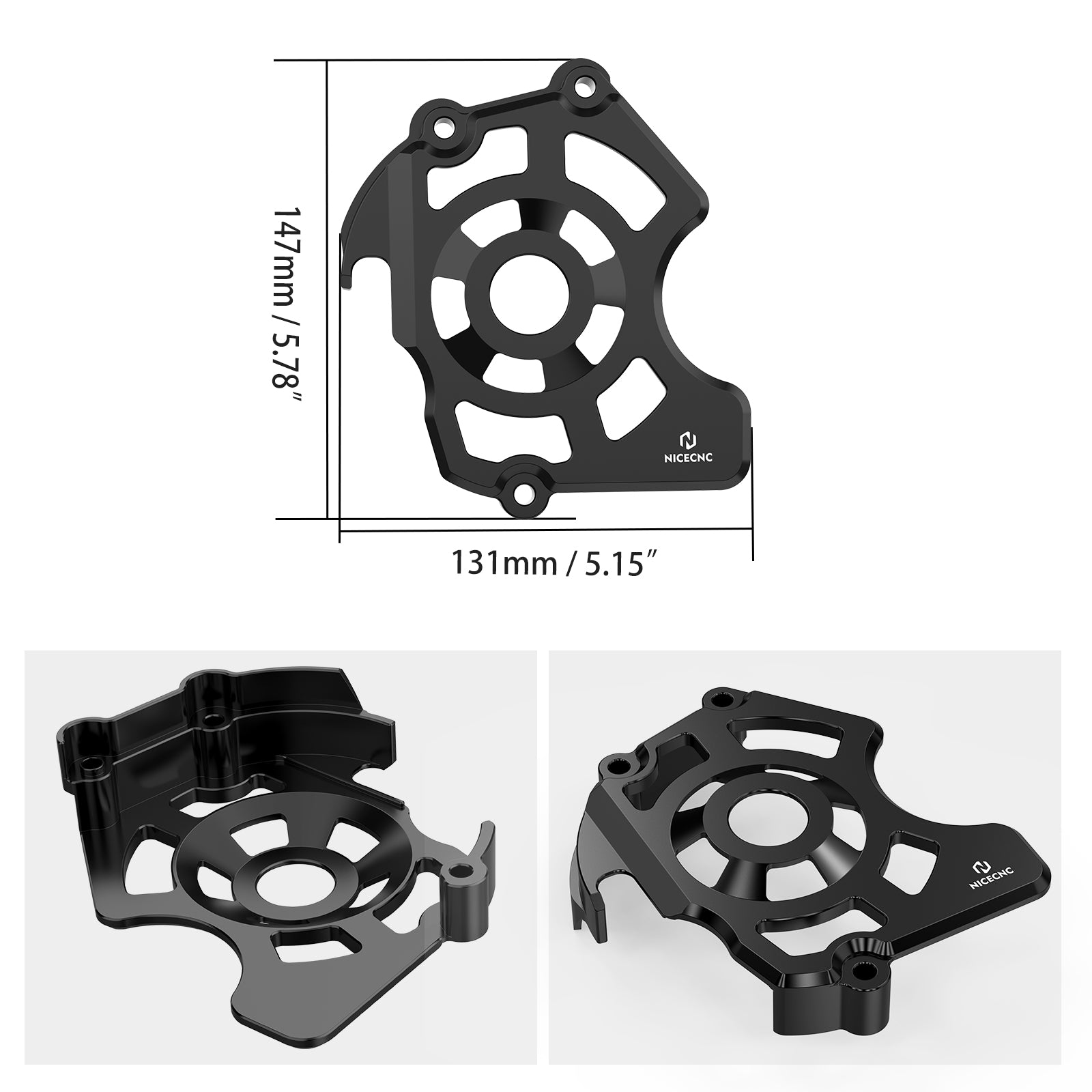 Front Sprocket Cover Kettenschutz Case Saver für KTM 950 990 Adventure Supermoto SMR