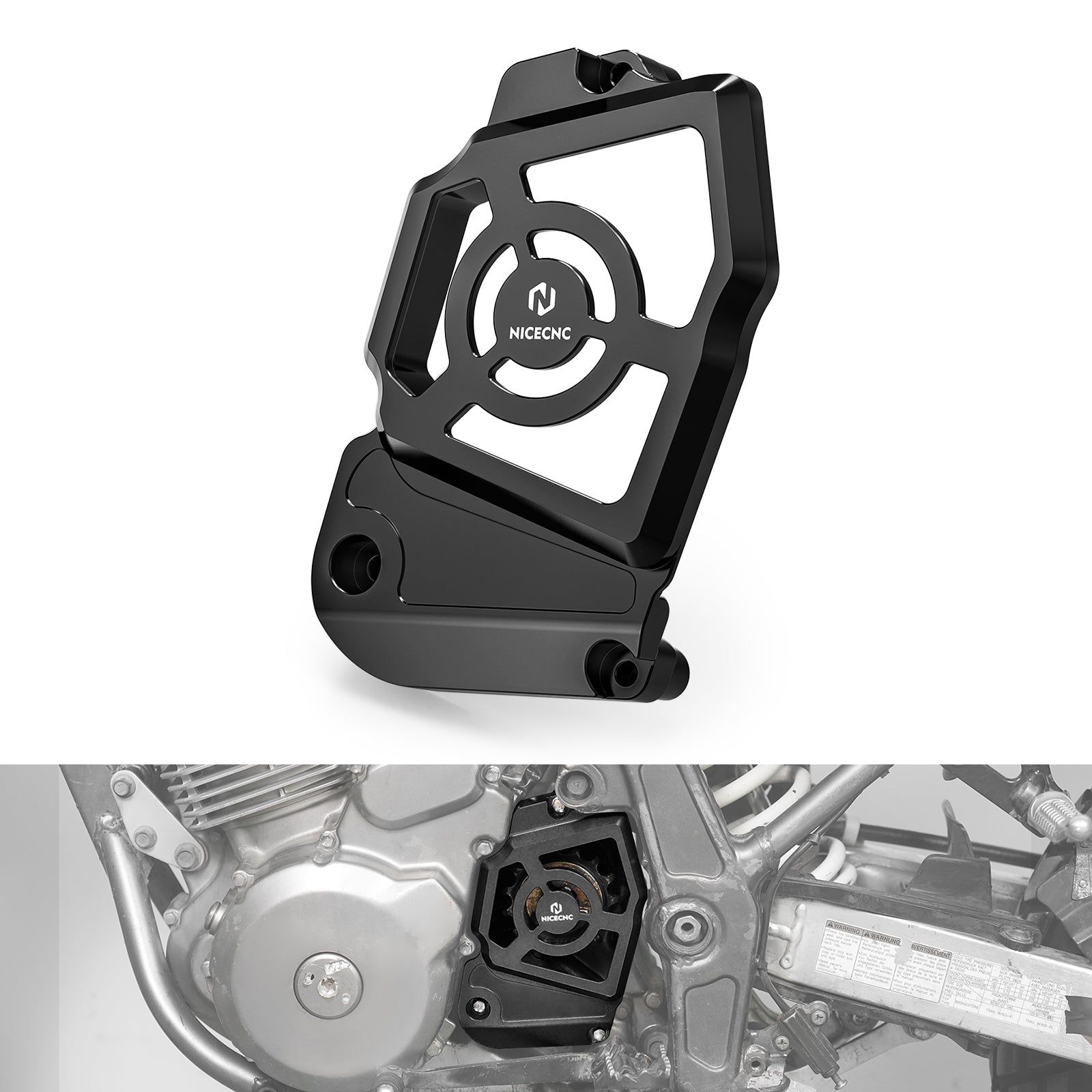 Ritzelabdeckung Kettenschutz Protektor für Suzuki DR650S DR650SE 1996-2024