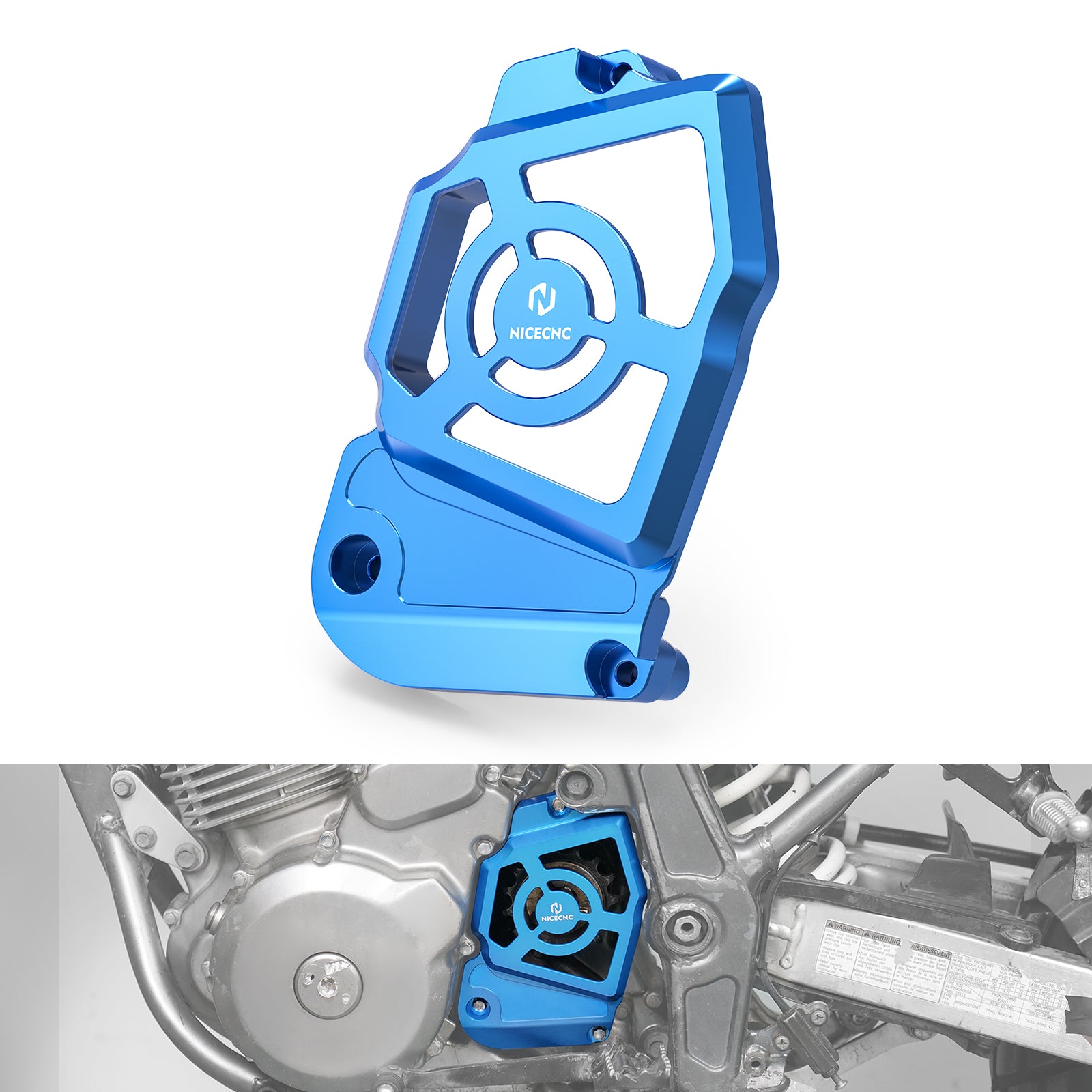 Ritzelabdeckung Kettenschutz Protektor für Suzuki DR650S DR650SE 1996-2024