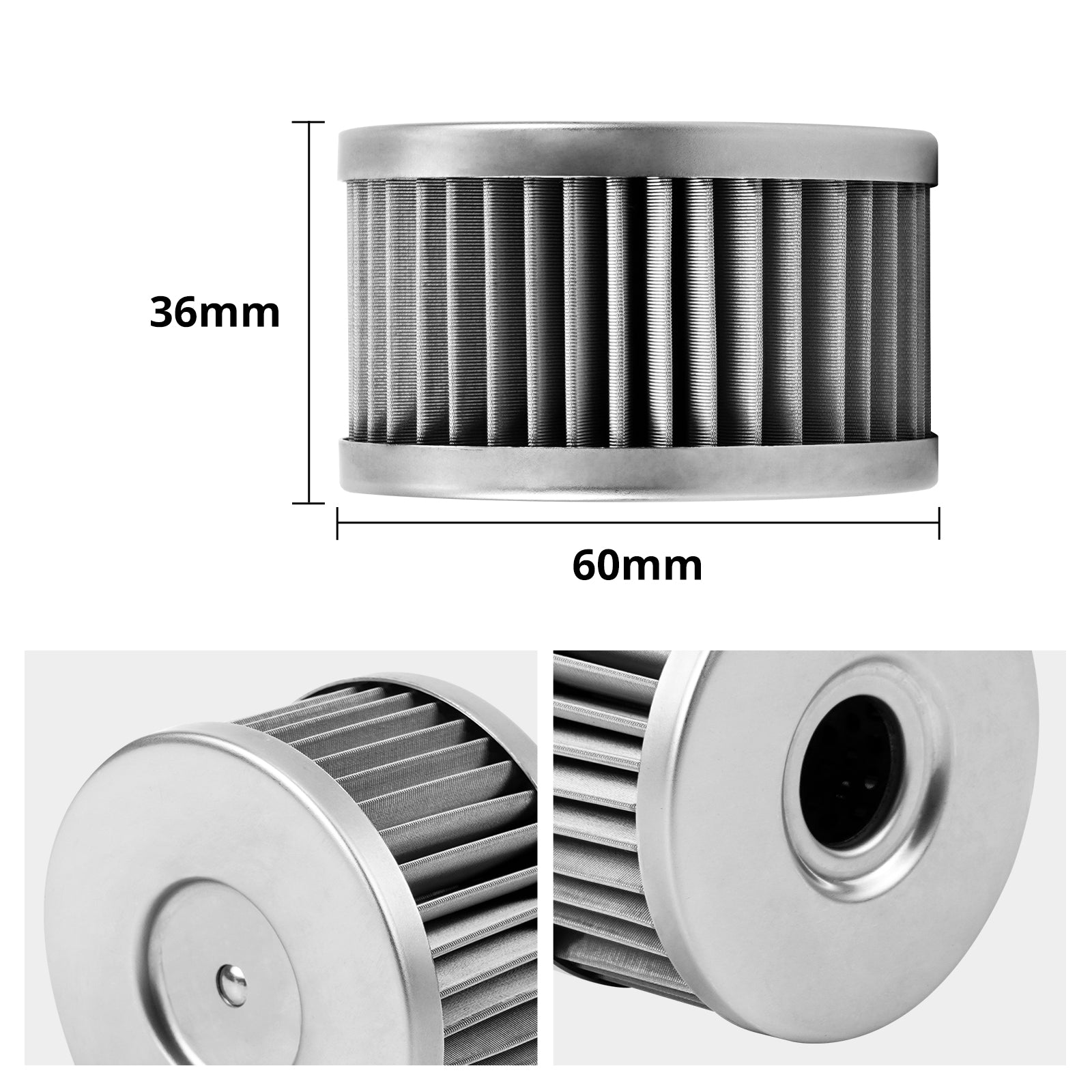 Edelstahl-Ölfilter für Suzuki DR650S / DR650SE 1996-2024